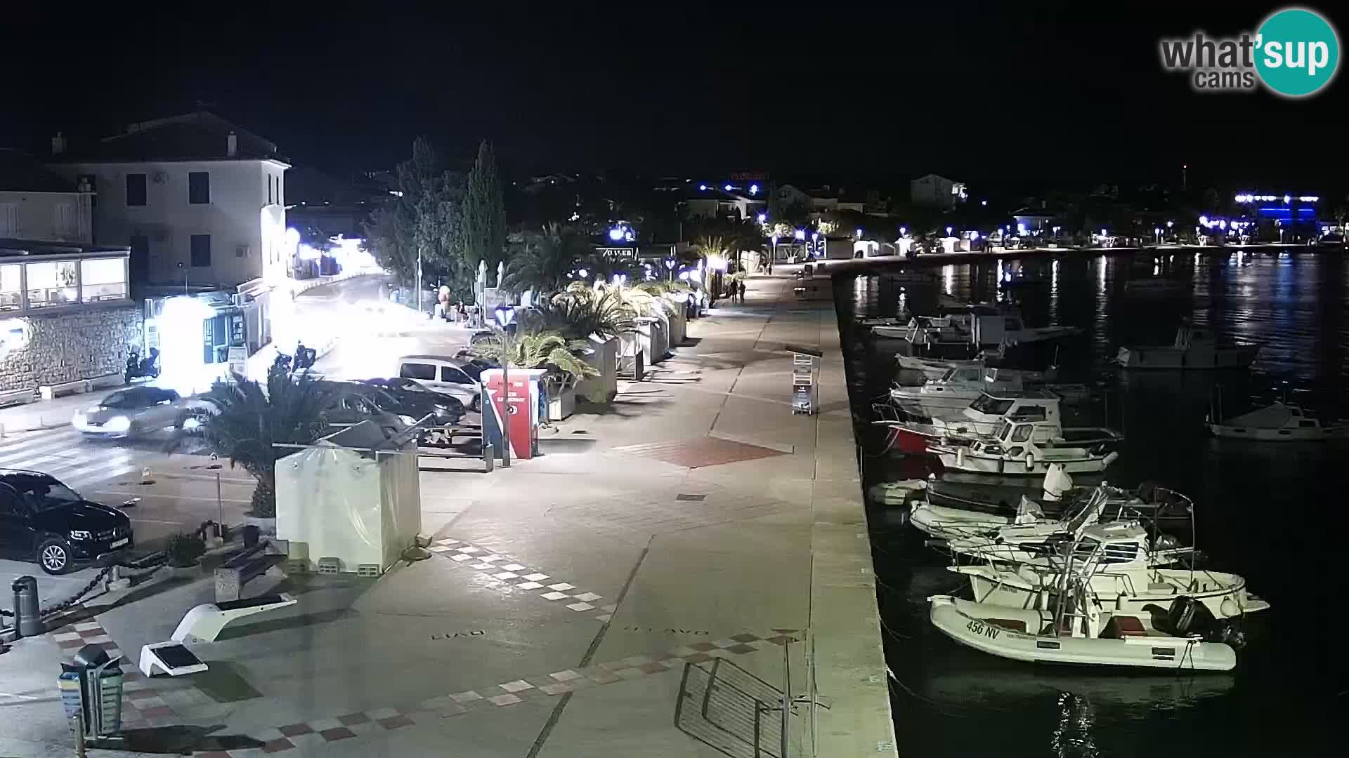 Novalja Livecam promenade