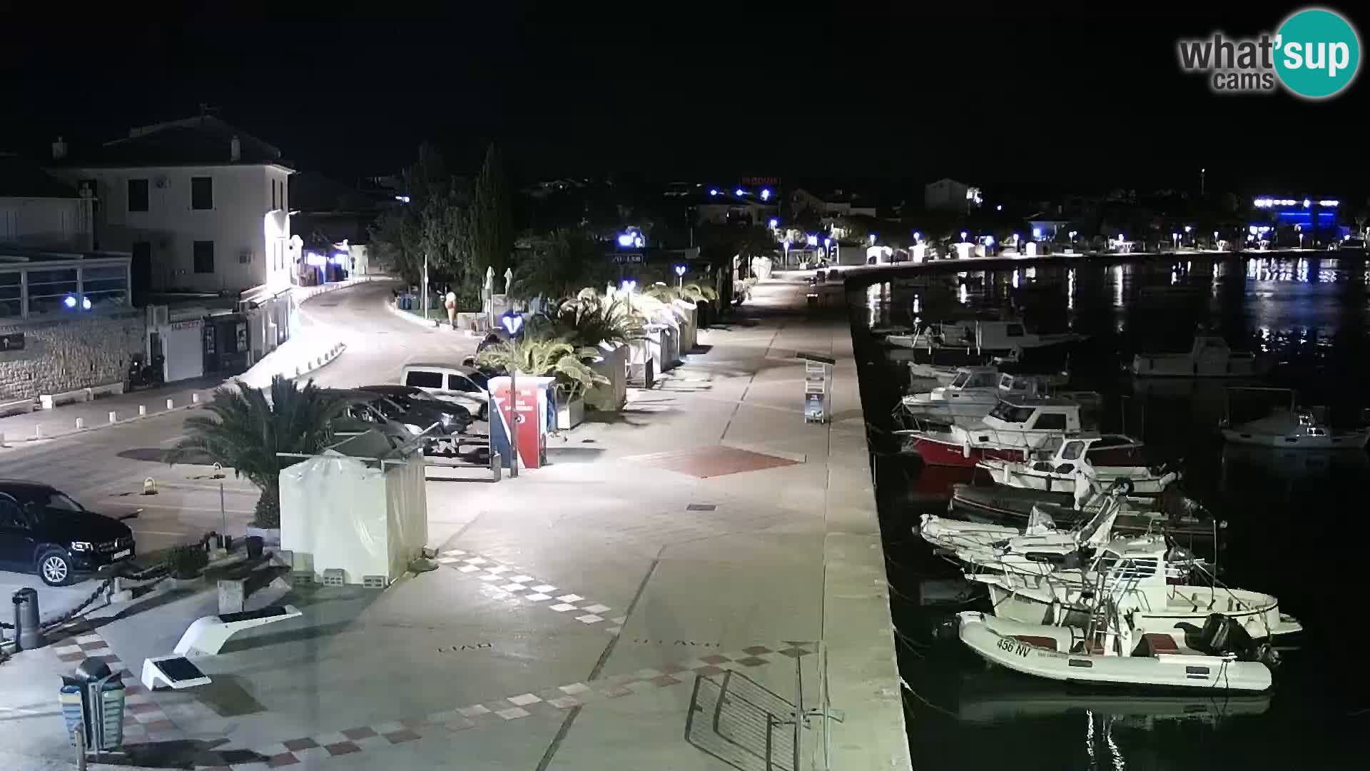 Livecam Promenade a Novalja