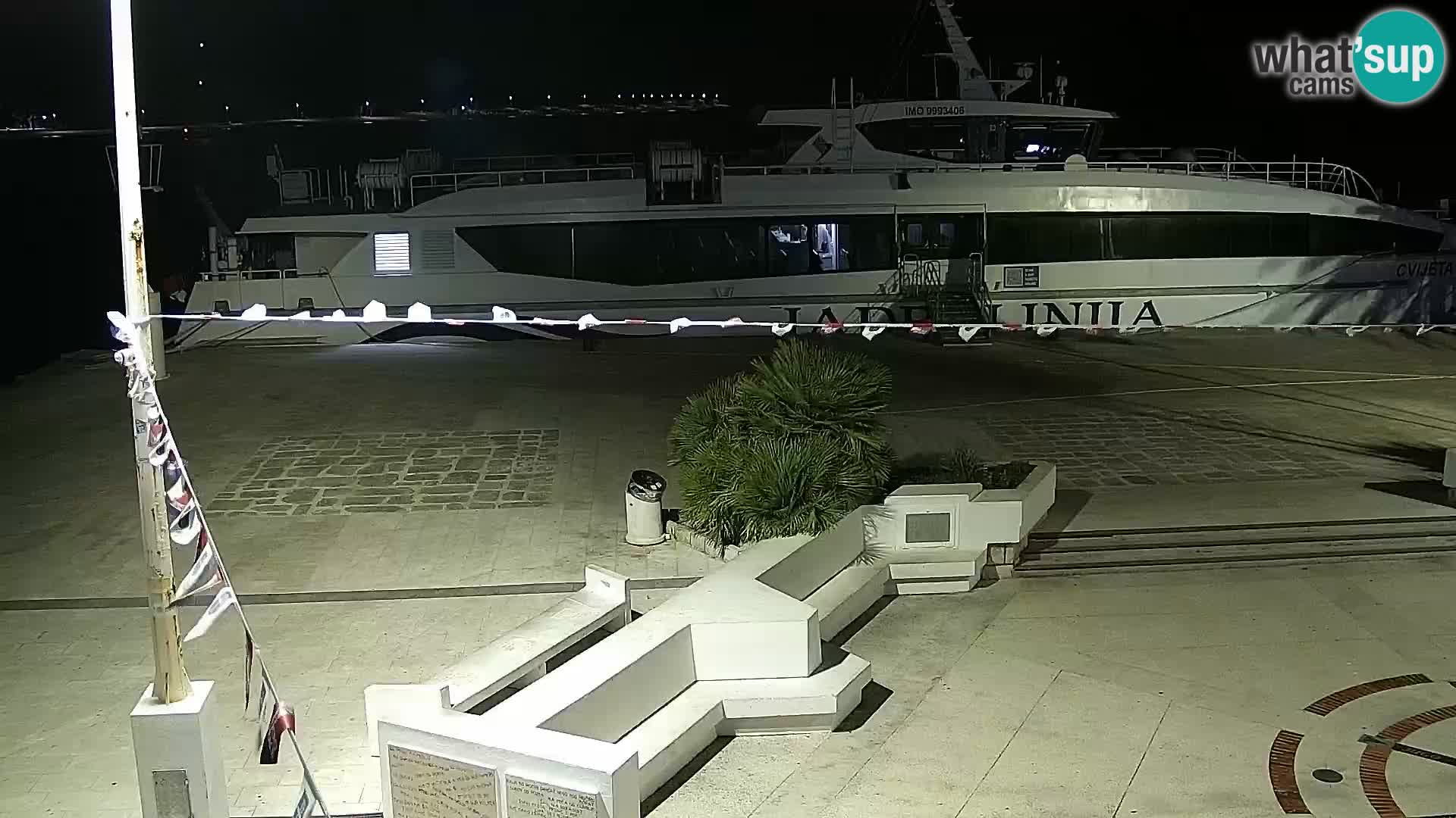 Novalja Livecam promenade