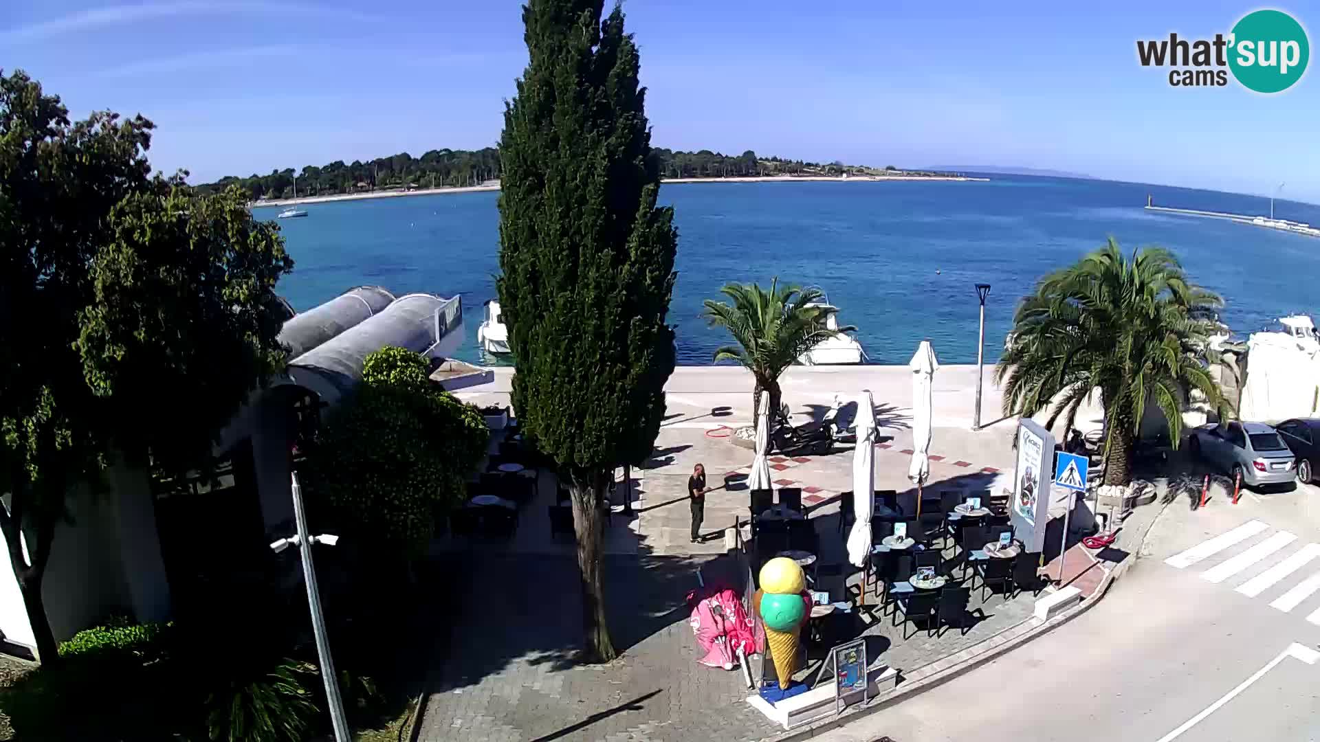Pag – La costa davanti a Novaglia