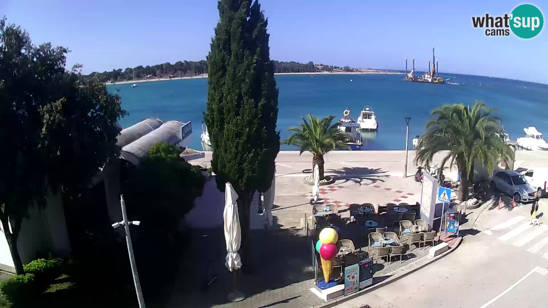 Pag – La costa davanti a Novaglia