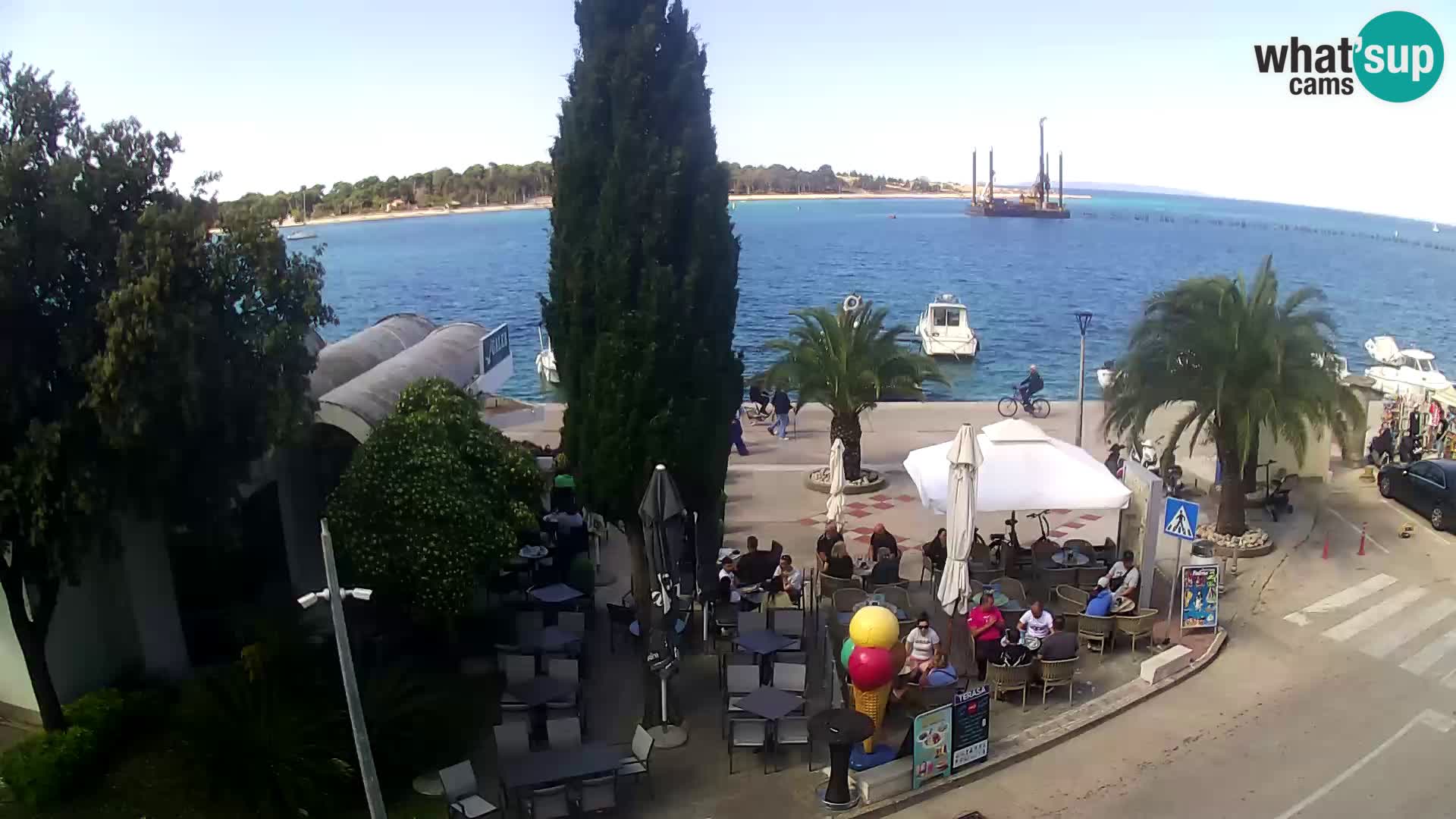 Pag – La costa davanti a Novaglia