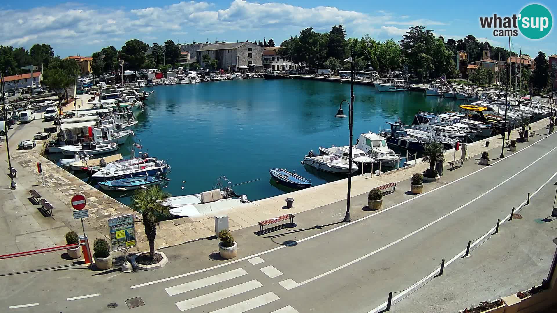 Novigrad webcam – old marina “Mandrač”