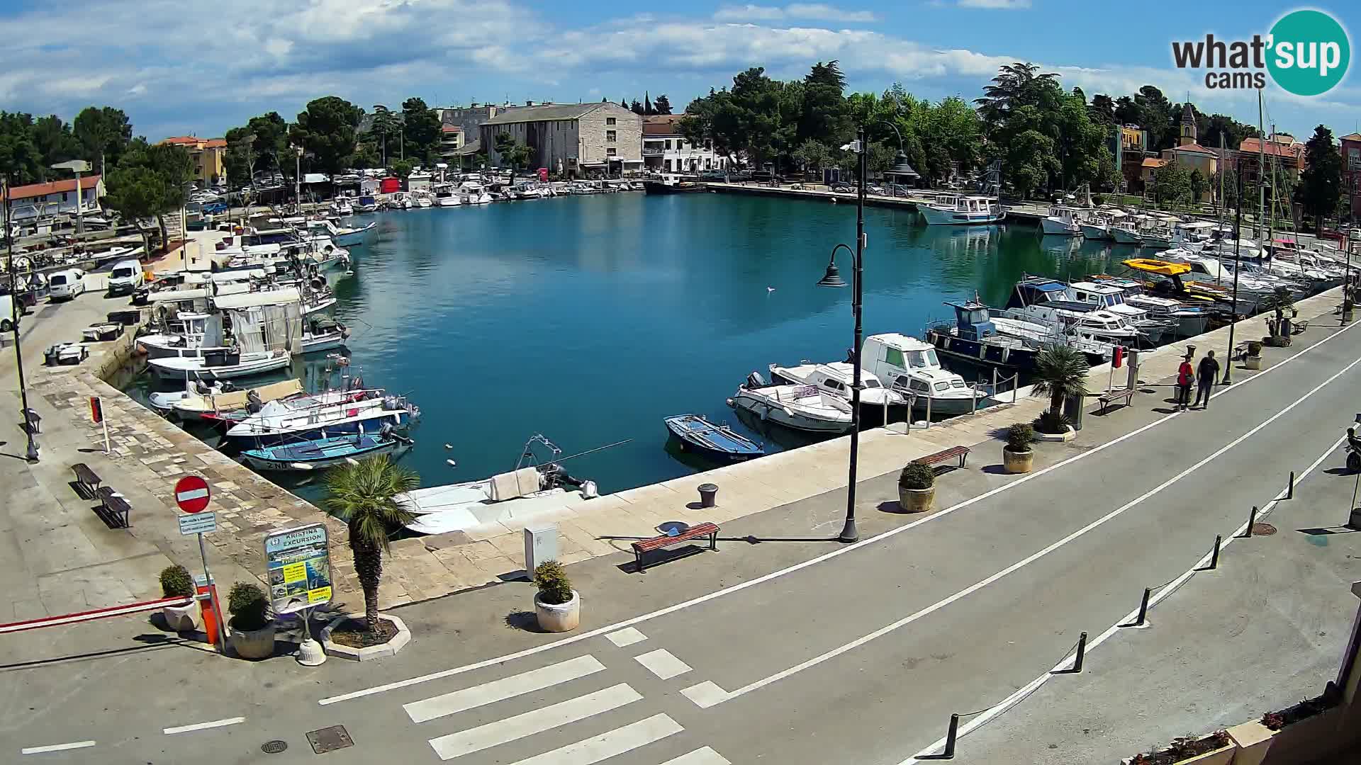 Novigrad webcam – old marina “Mandrač”