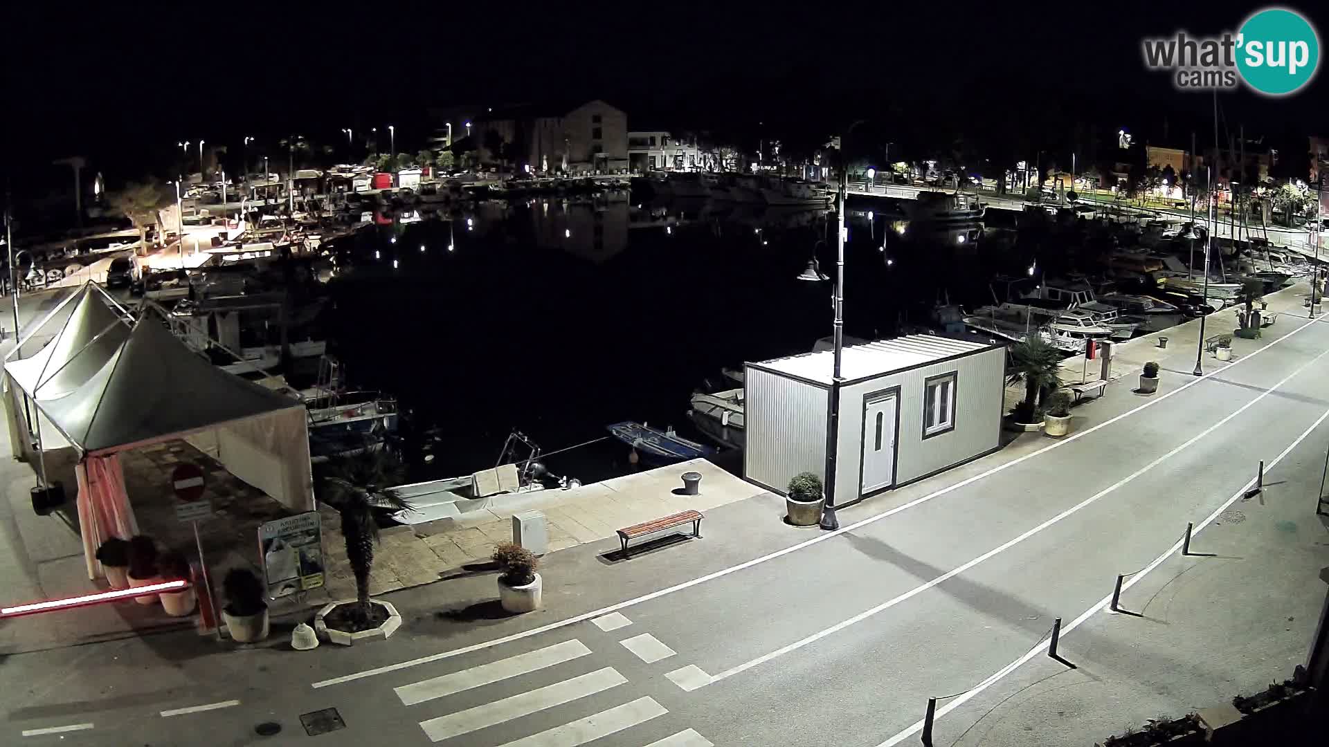 Novigrad webcam – old marina “Mandrač”