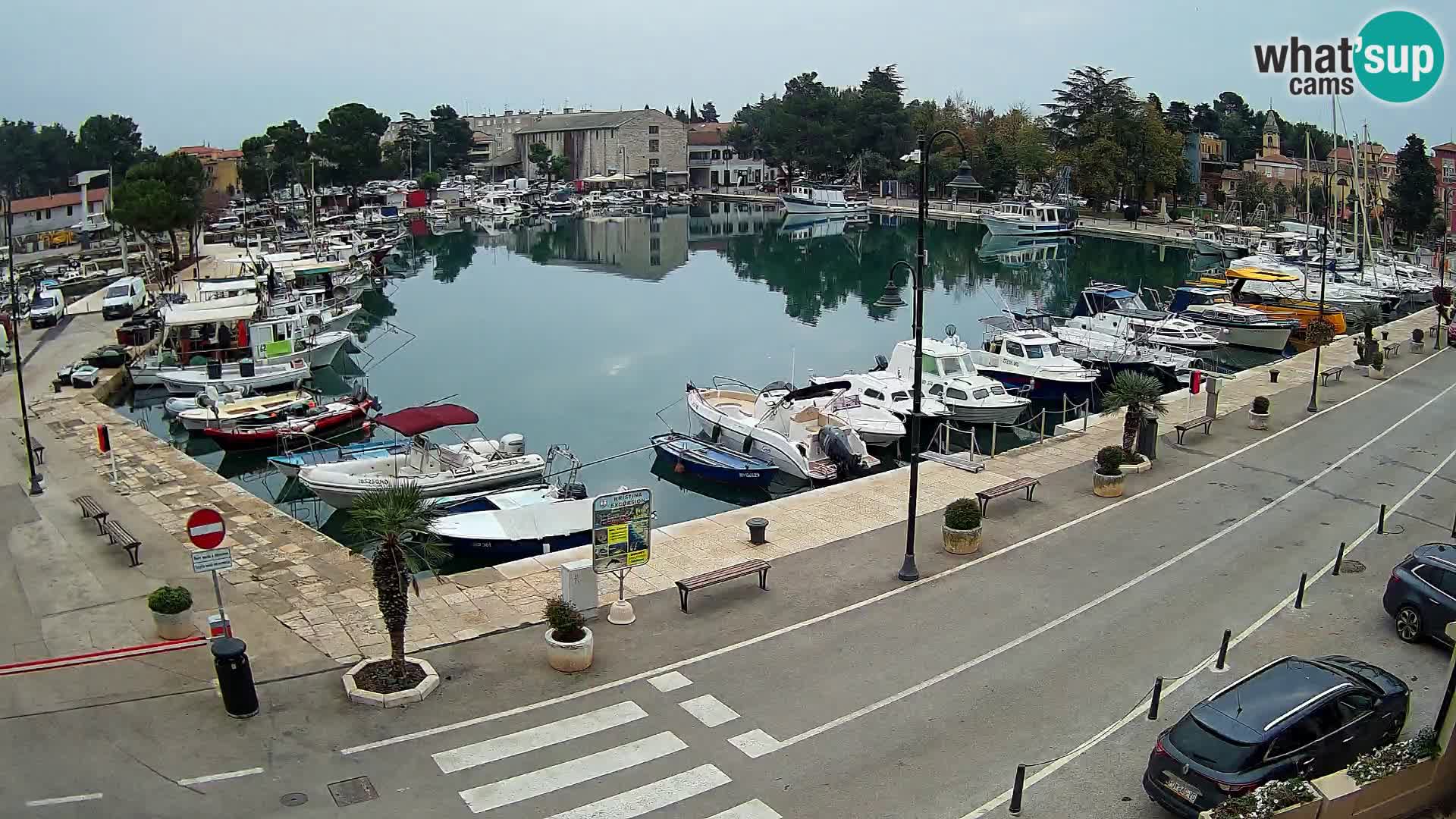 Novigrad webcam – old marina “Mandrač”