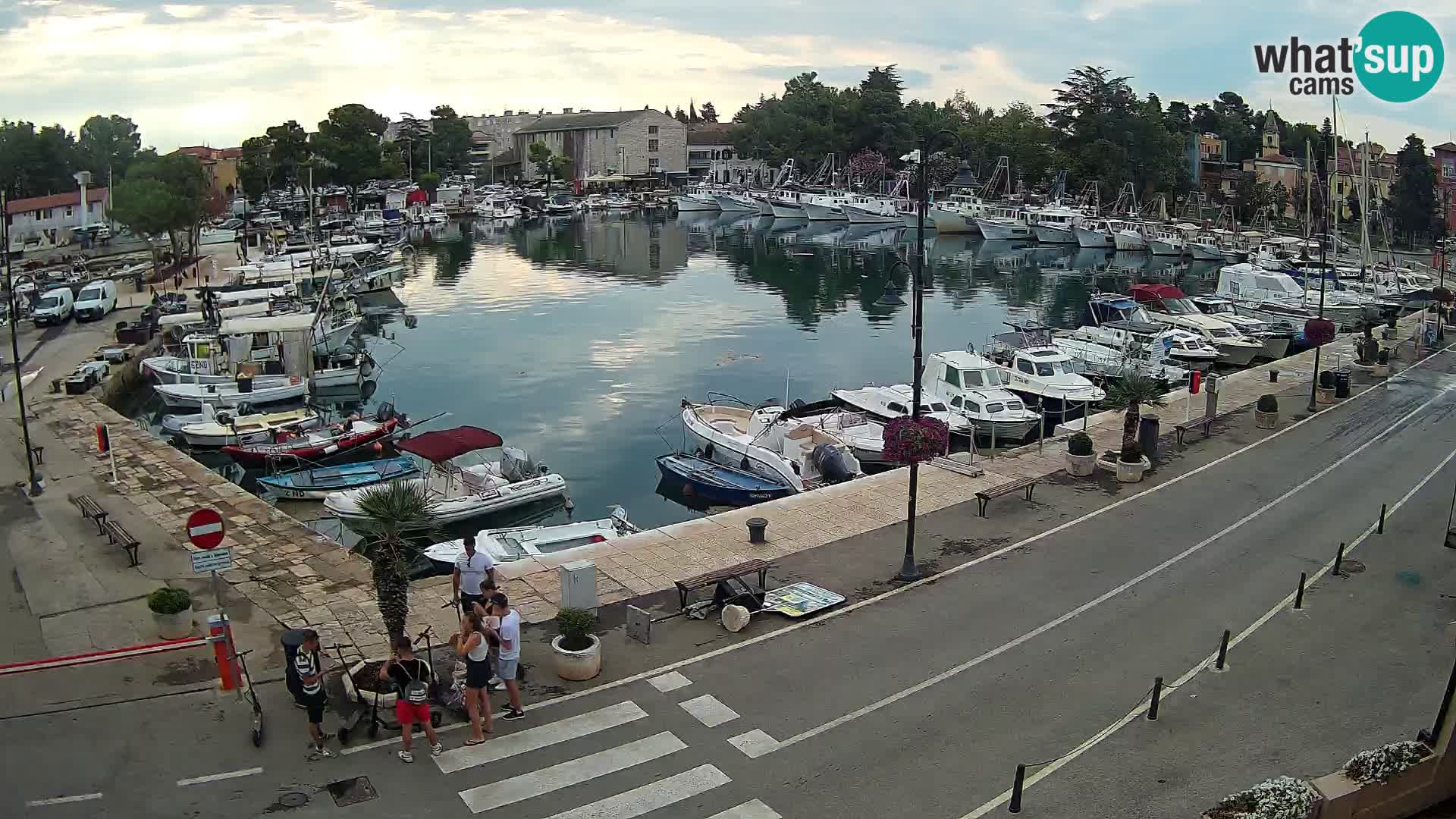 Novigrad webcam – old marina “Mandrač”