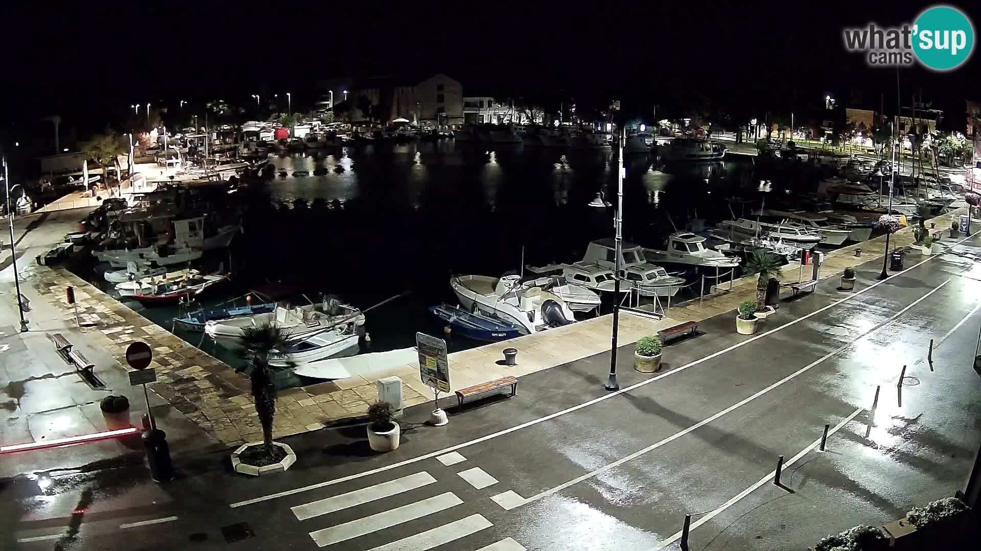 Novigrad webcam – old marina “Mandrač”