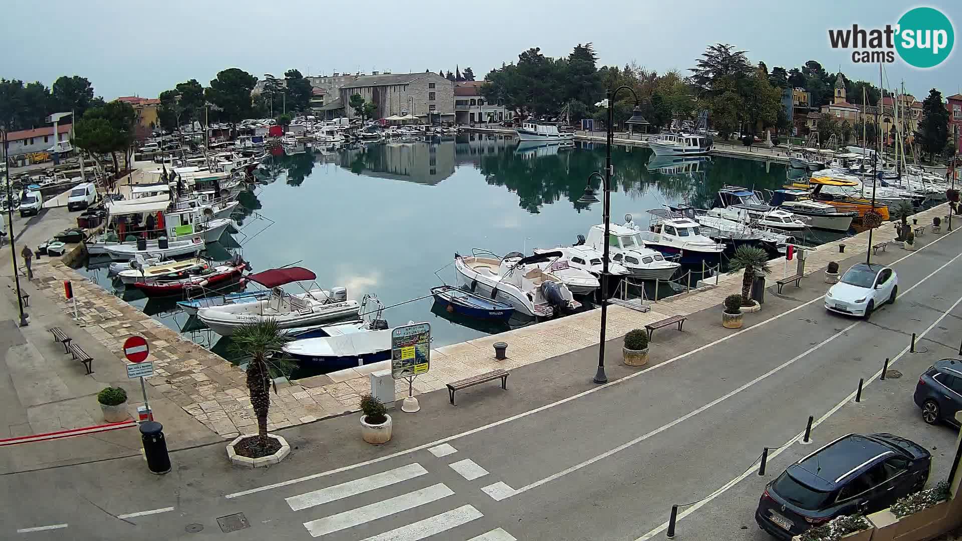 Novigrad webcam – old marina “Mandrač”