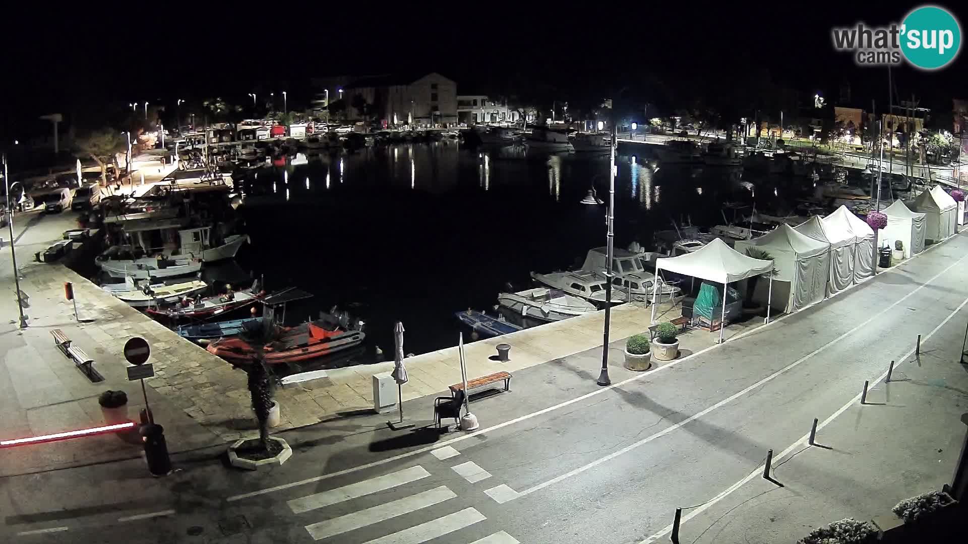 Novigrad webcam – old marina “Mandrač”