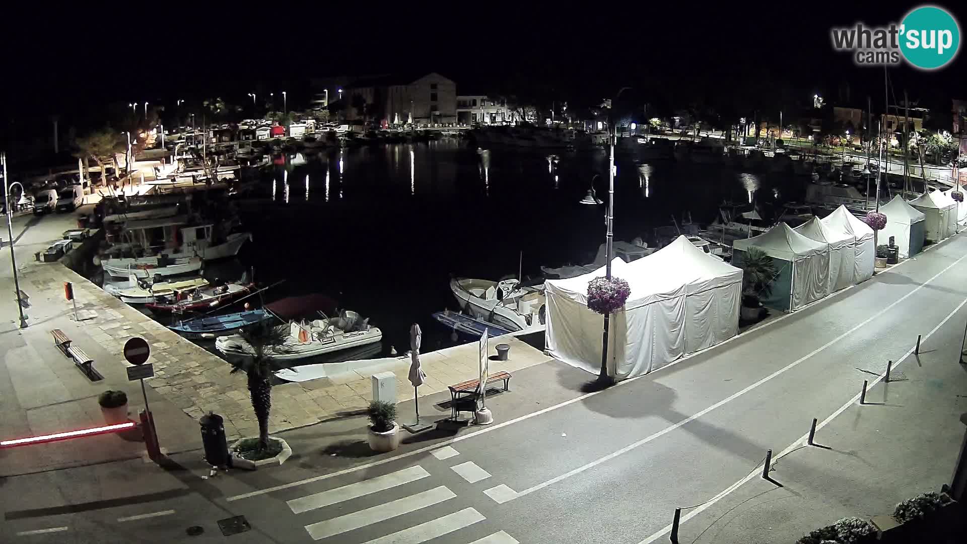 Novigrad webcam – old marina “Mandrač”