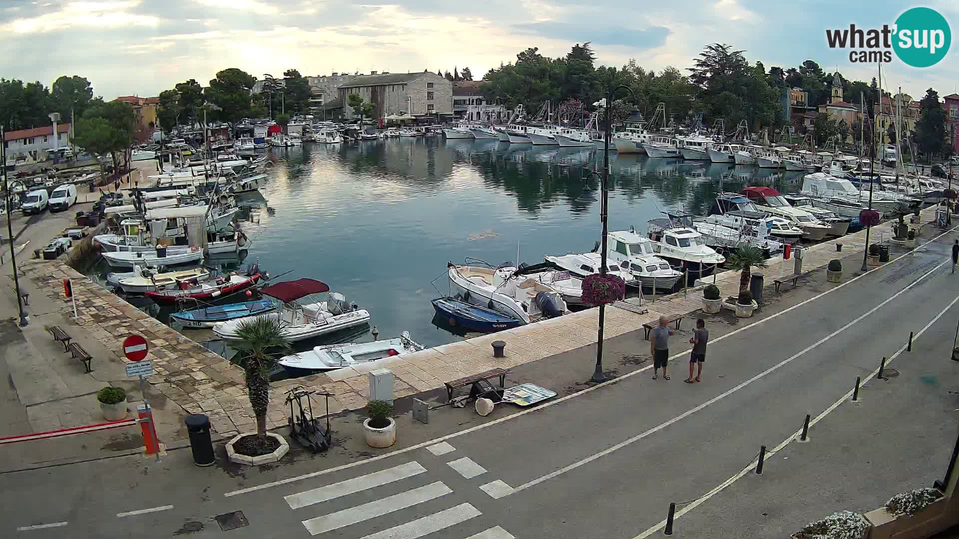 Novigrad webcam – old marina “Mandrač”