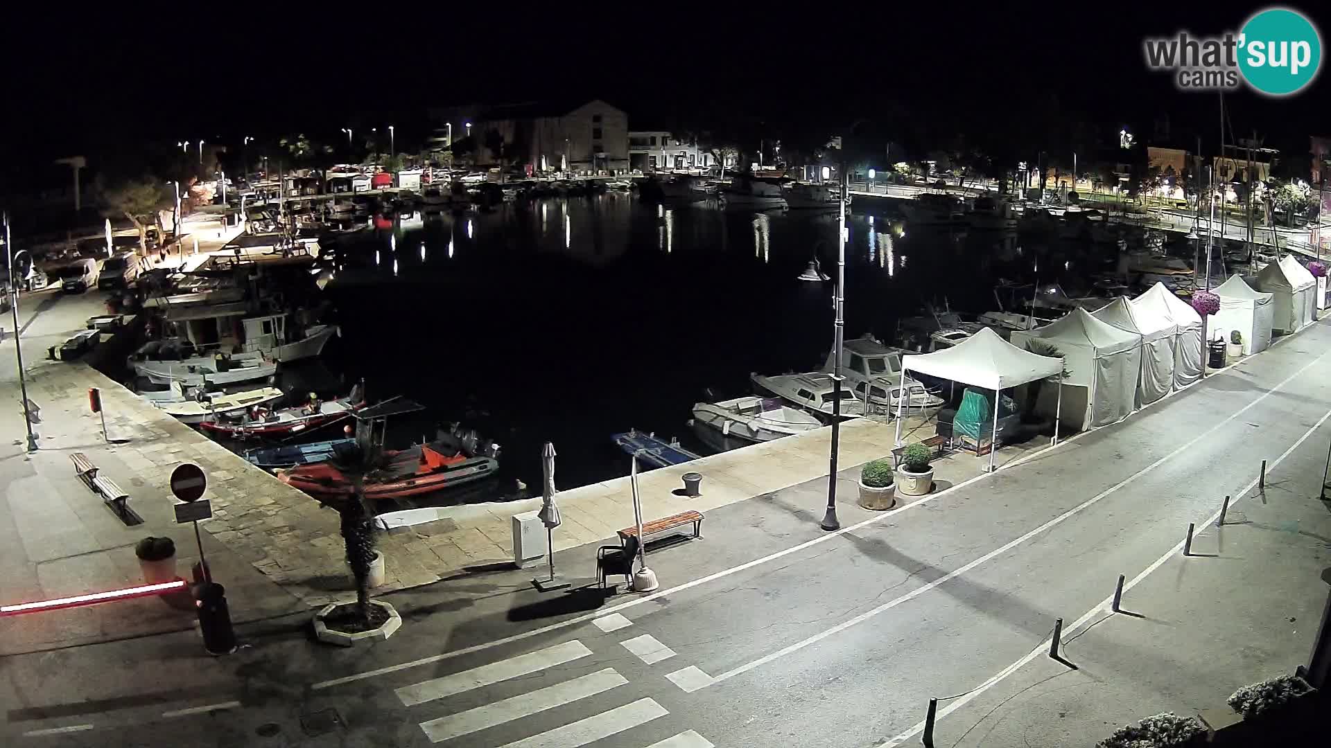 Novigrad webcam – old marina “Mandrač”