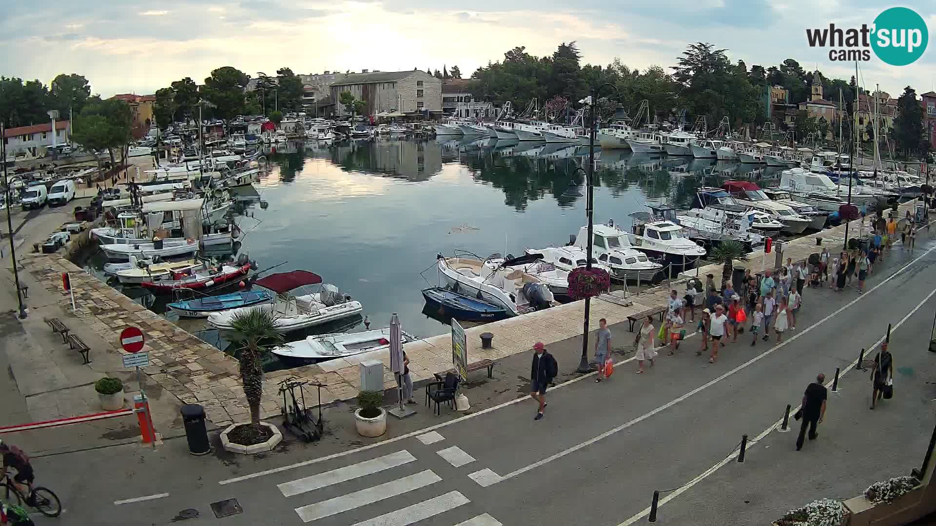 Novigrad webcam – old marina “Mandrač”