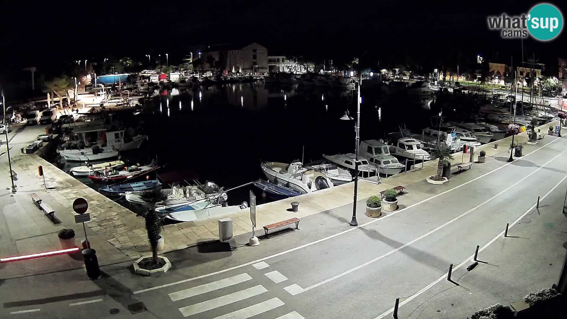 Novigrad webcam Mandrač | old marina – Istria