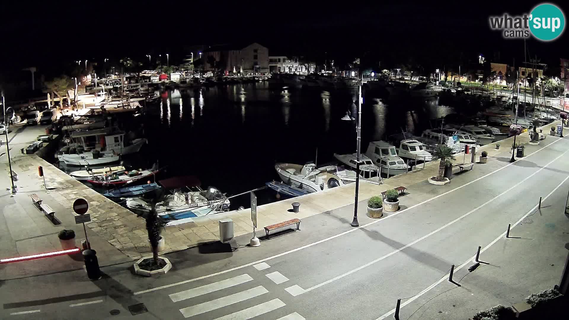 Novigrad webcam Mandrač | alten Hafen – Istrien