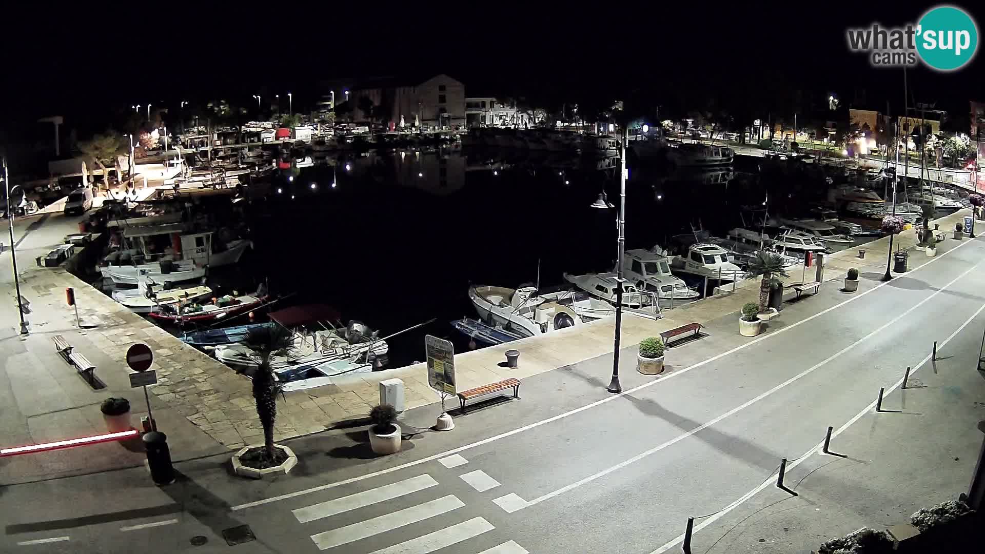 Novigrad webcam Mandrač | old marina – Istria