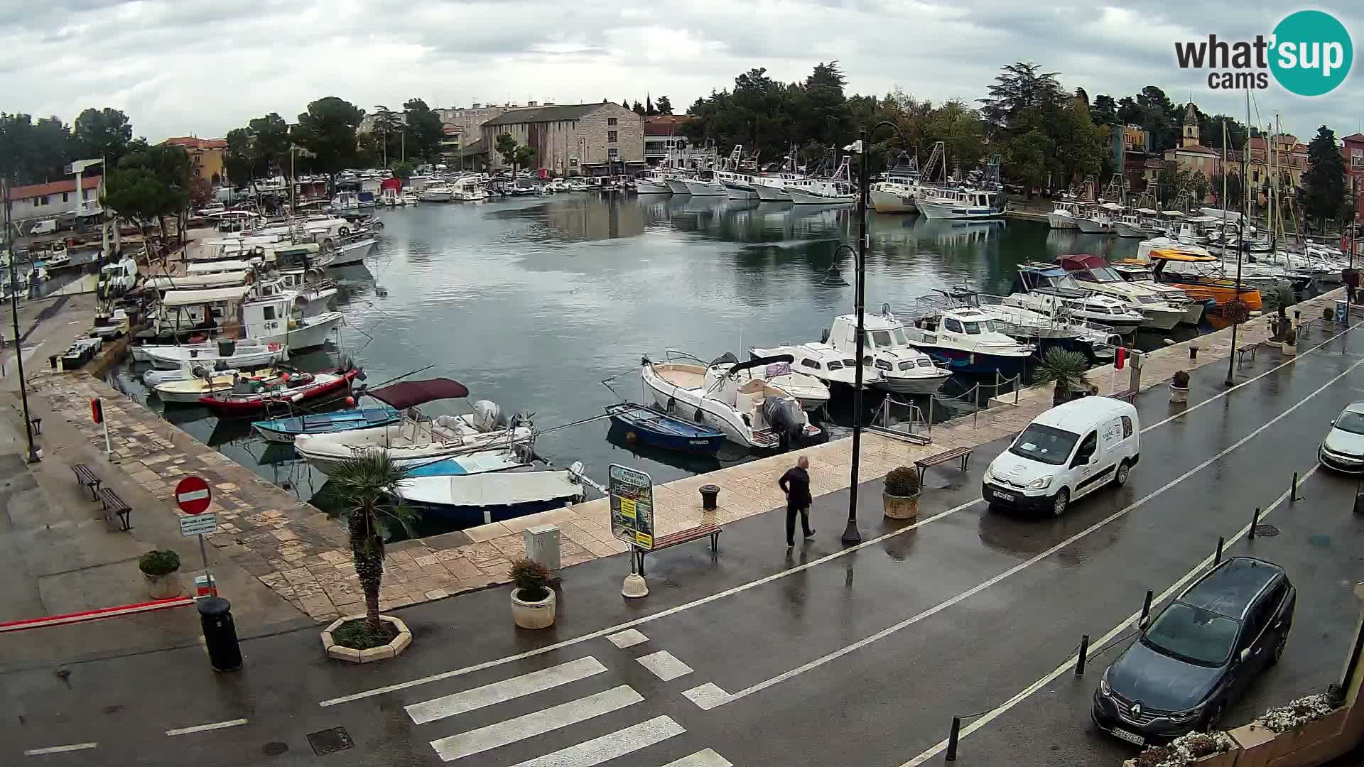 Novigrad webcam Mandrač | old marina – Istria