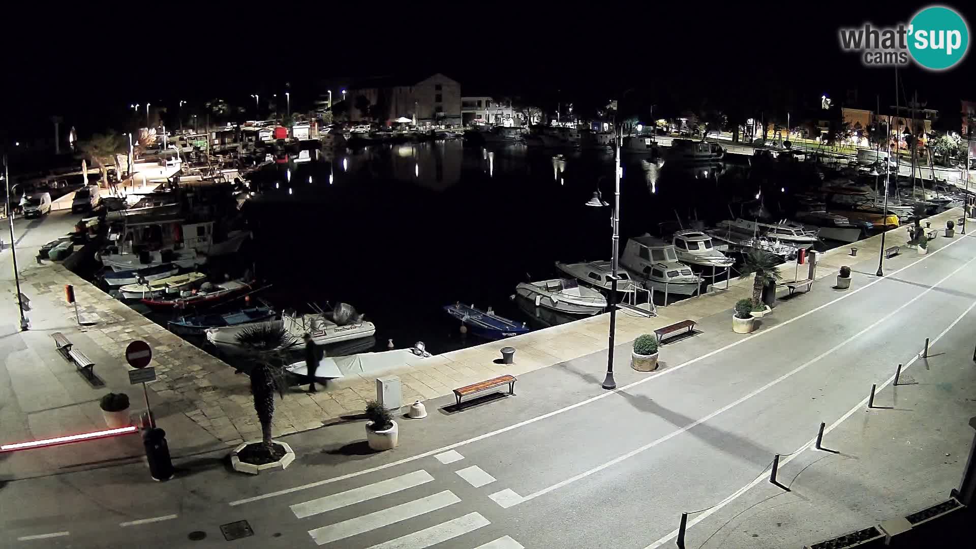 Novigrad webcam – old marina “Mandrač”