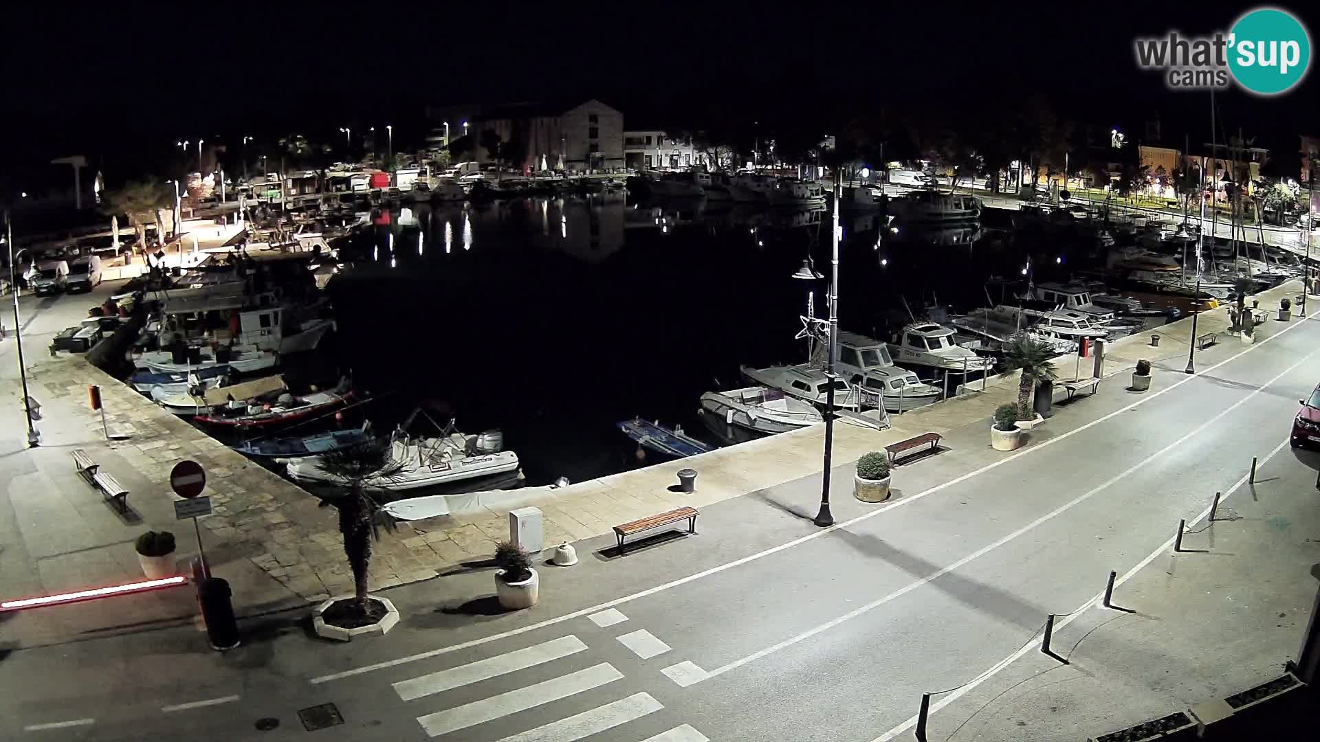 Novigrad webcam Mandrač | alten Hafen – Istrien