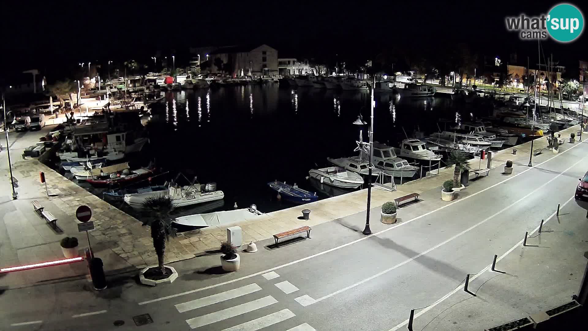 Novigrad webcam Mandrač | alten Hafen – Istrien