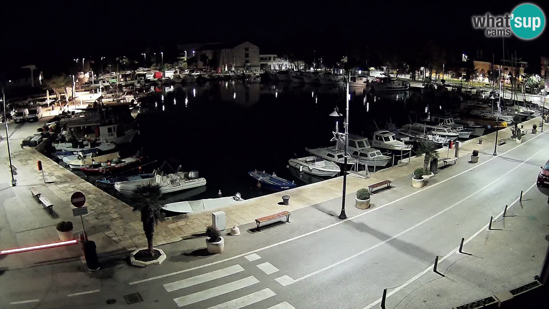 Novigrad webcam Mandrač | alten Hafen – Istrien