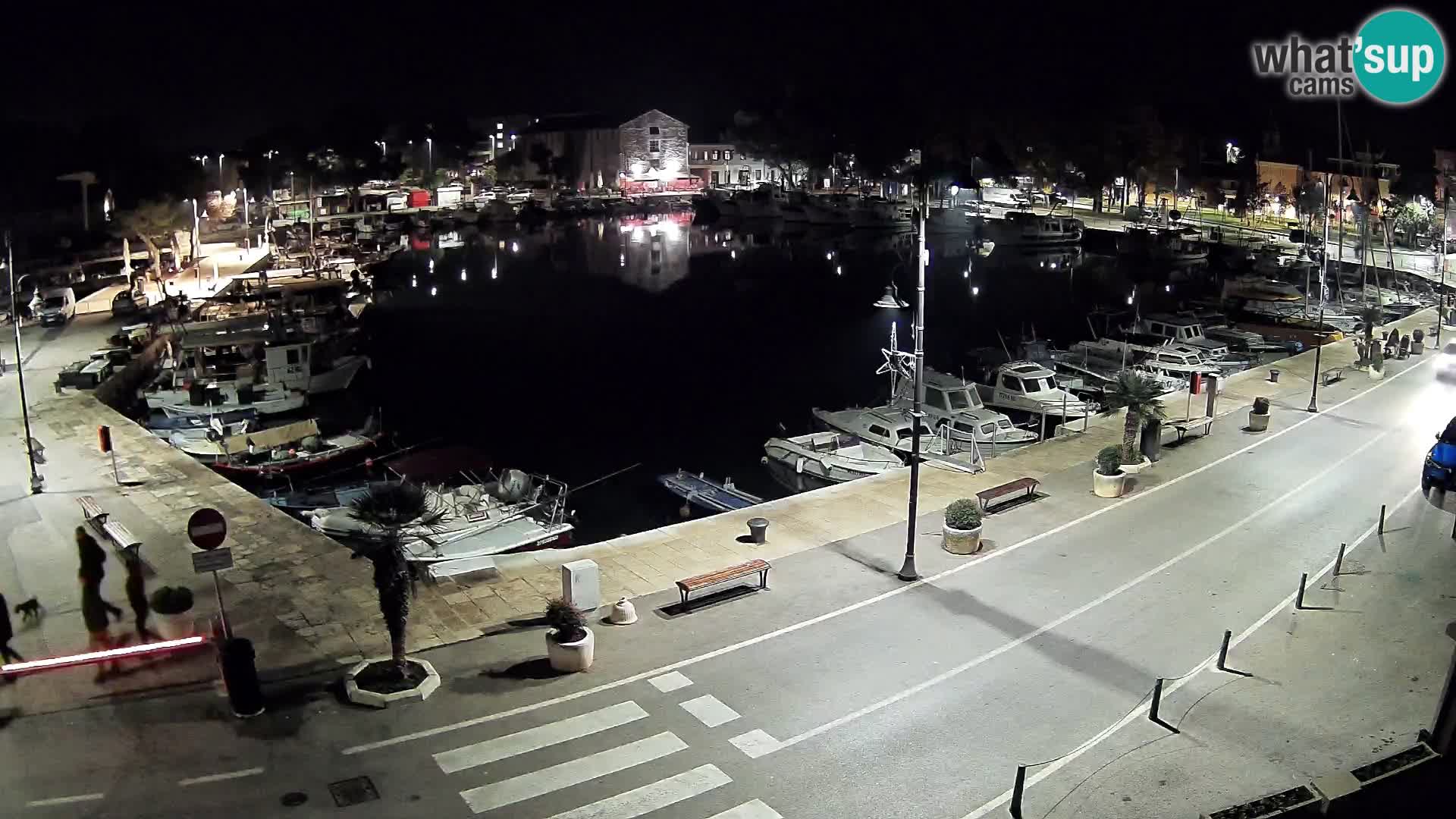 Novigrad webcam Mandrač | old marina – Istria