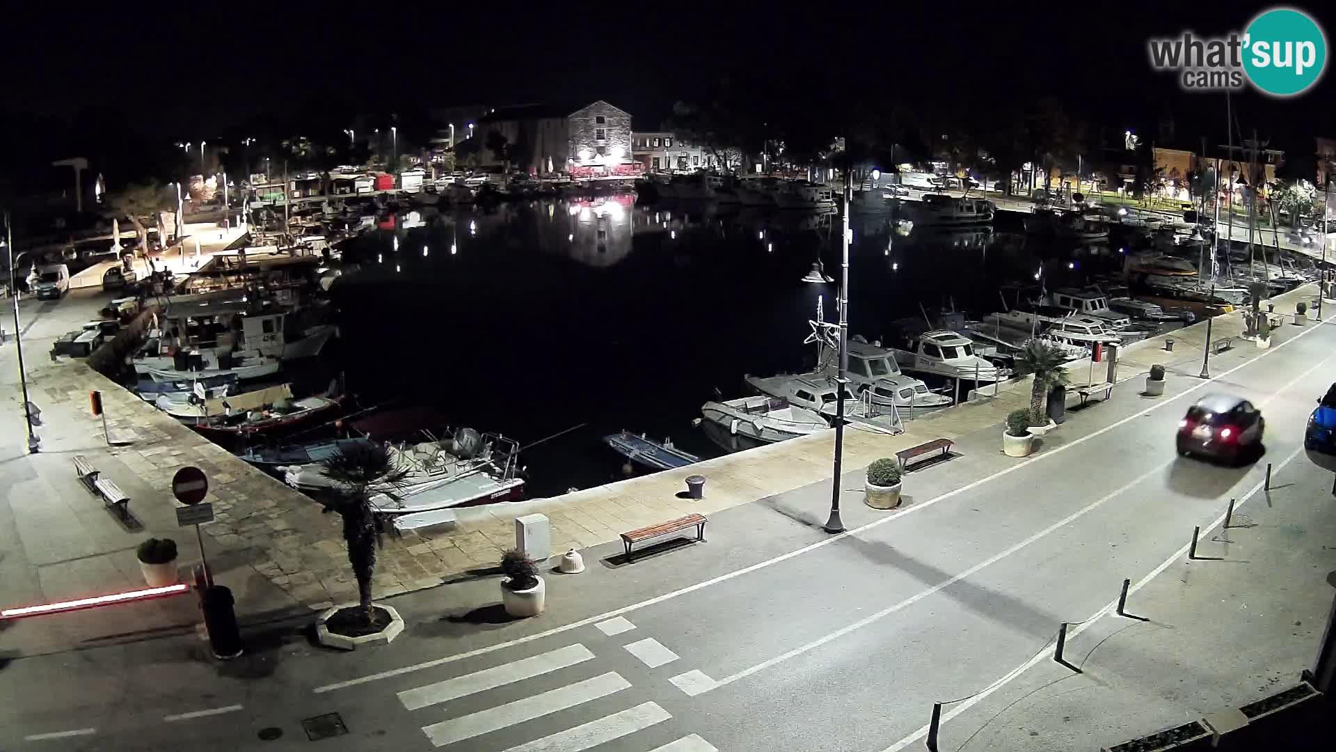 Novigrad webcam Mandrač | old marina – Istria