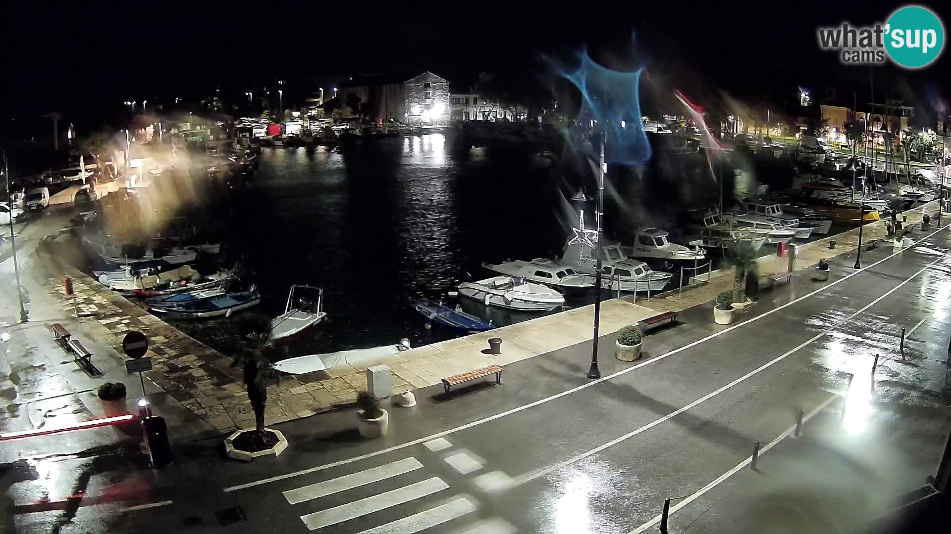 Novigrad webcam Mandrač | alten Hafen – Istrien