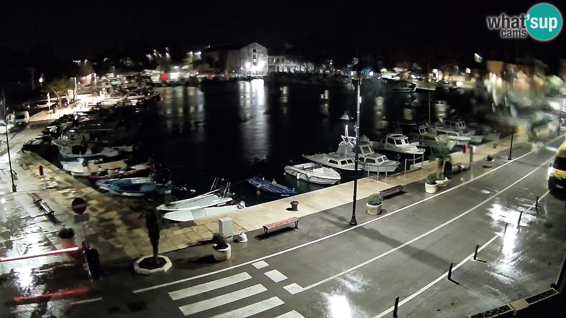 Novigrad webcam Mandrač | alten Hafen – Istrien