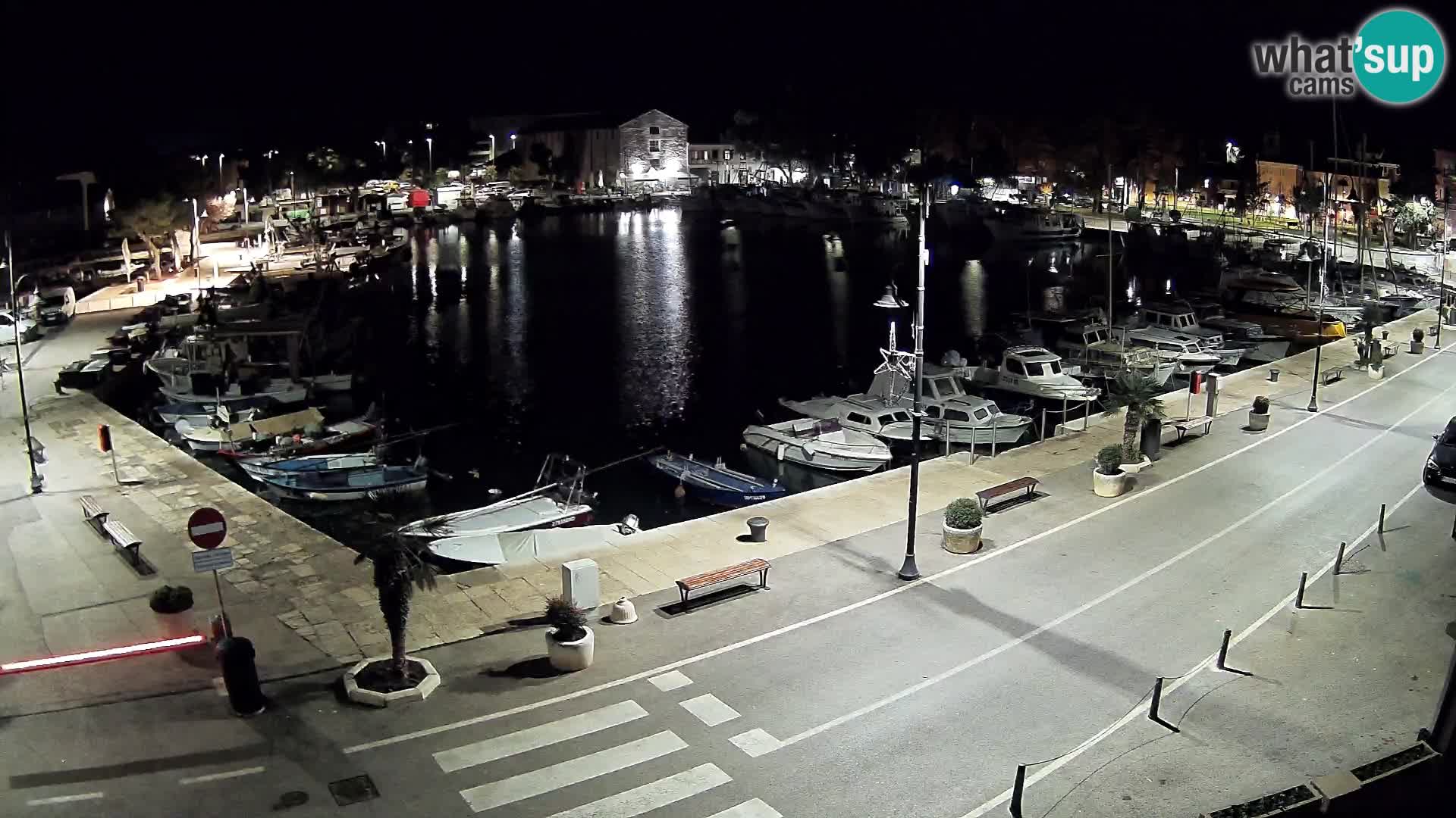 Novigrad webcam Mandrač | alten Hafen – Istrien