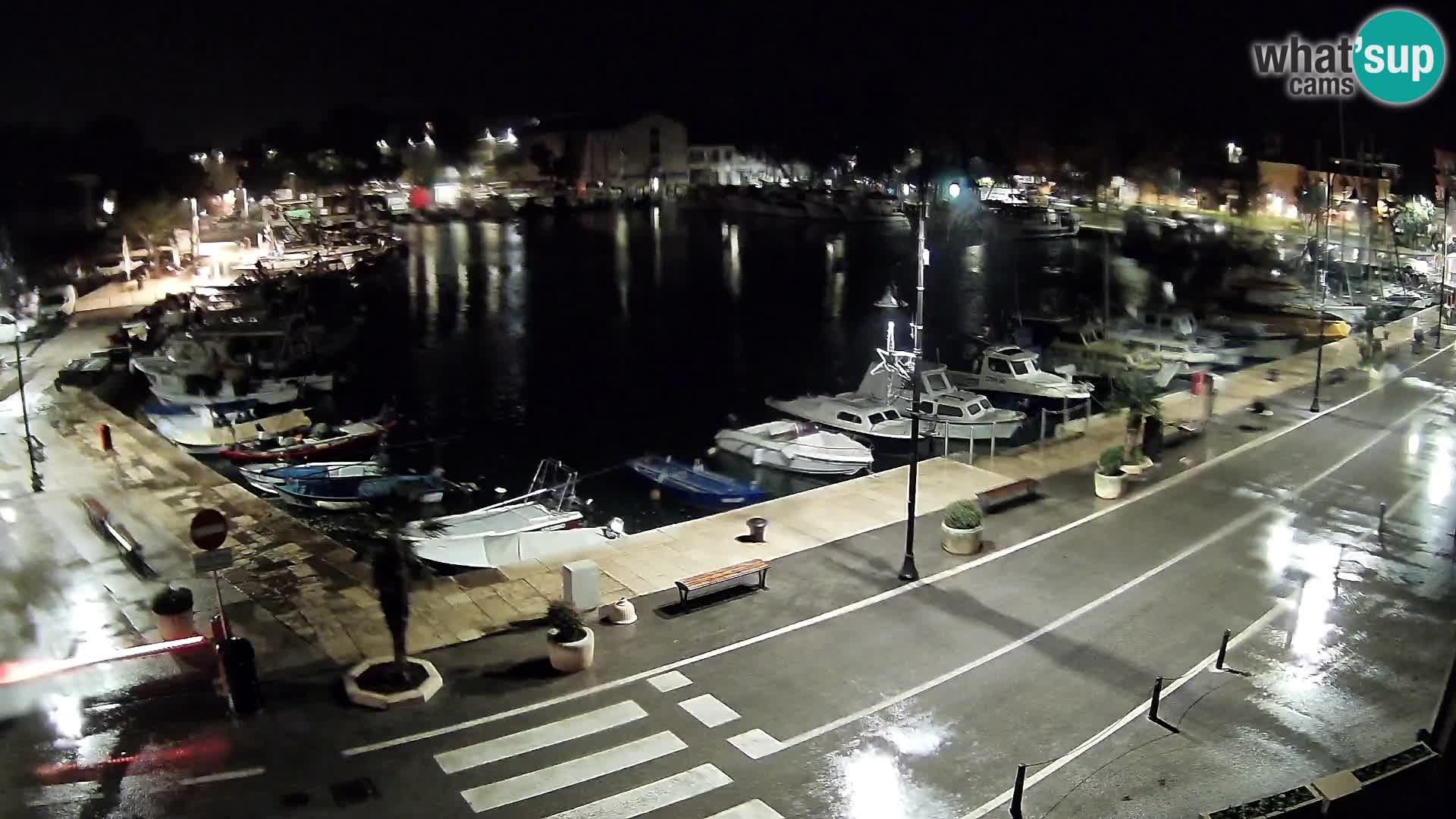 Novigrad webcam Mandrač | alten Hafen – Istrien