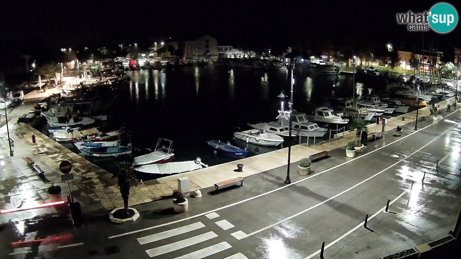 Novigrad webcam Mandrač | alten Hafen – Istrien