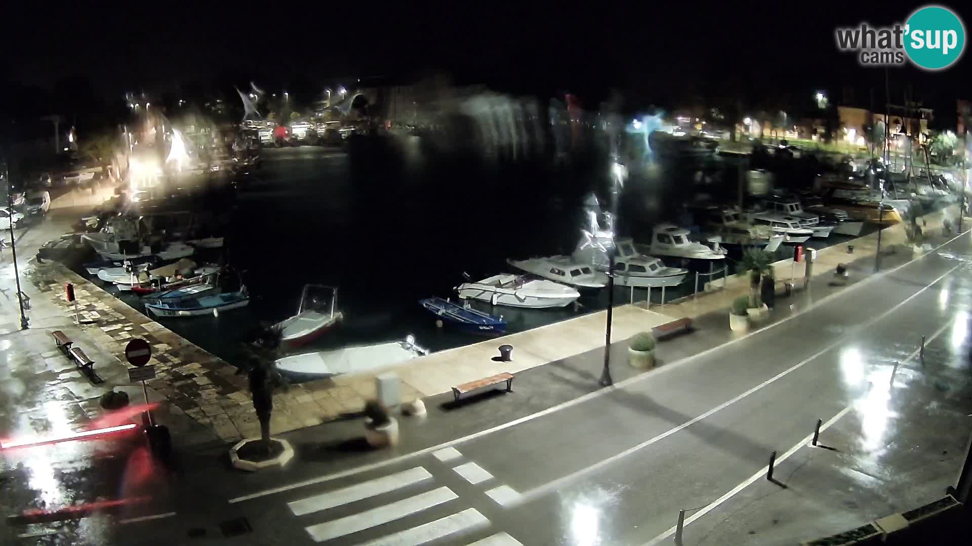 Novigrad webcam Mandrač | alten Hafen – Istrien