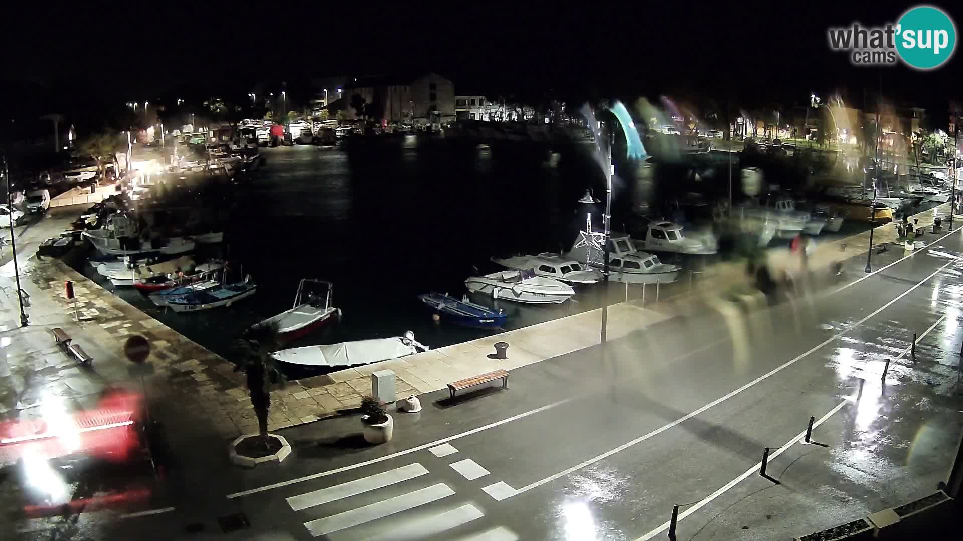 Novigrad webcam Mandrač | alten Hafen – Istrien