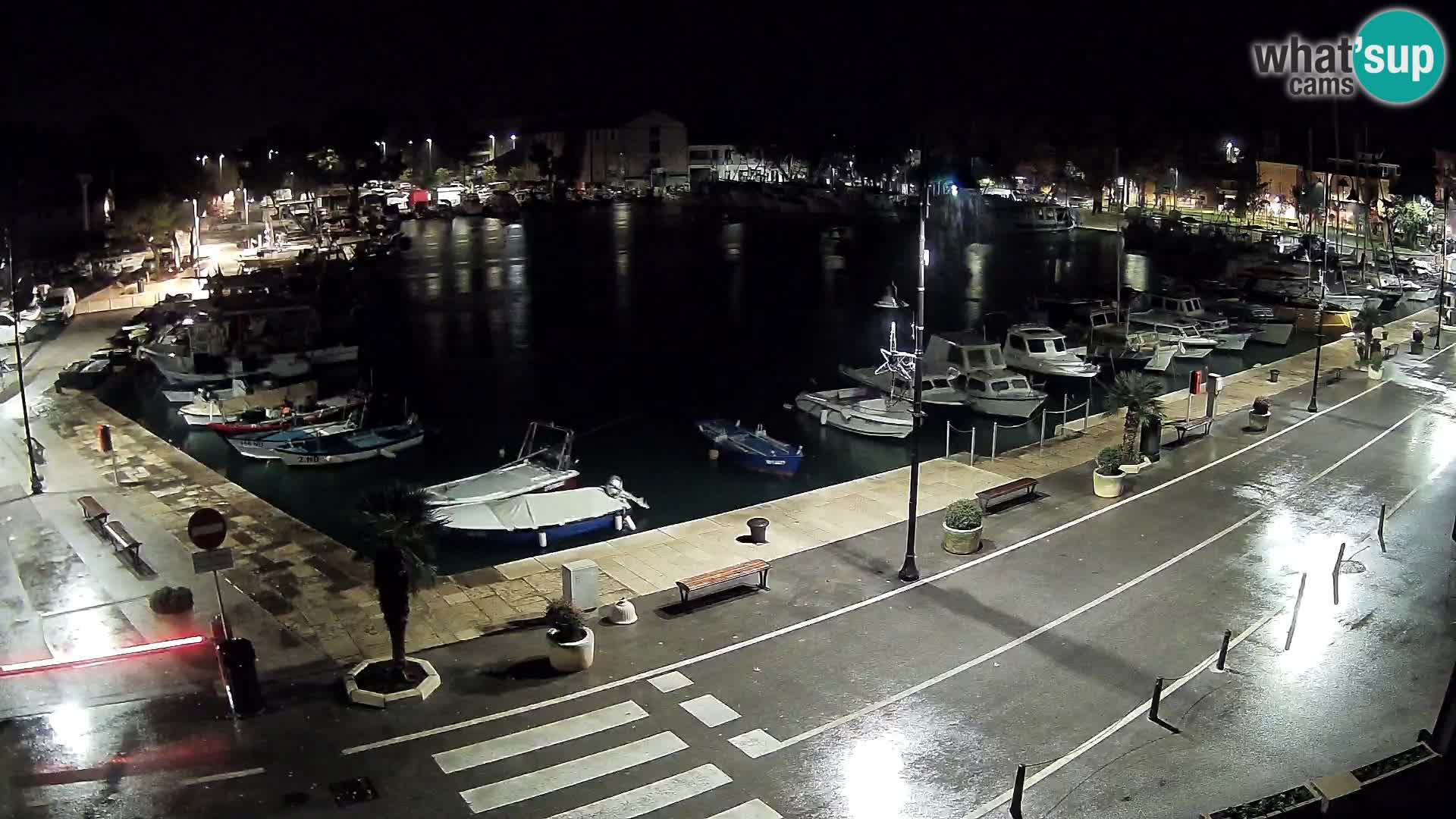 Novigrad webcam Mandrač | alten Hafen – Istrien