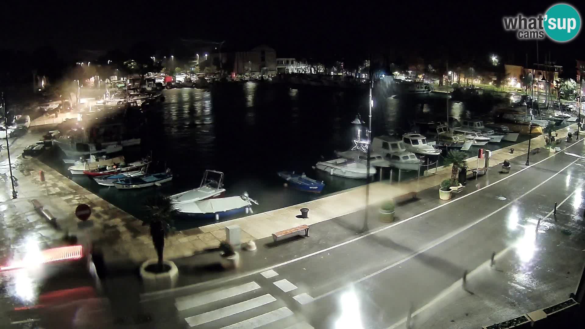 Novigrad webcam Mandrač | alten Hafen – Istrien