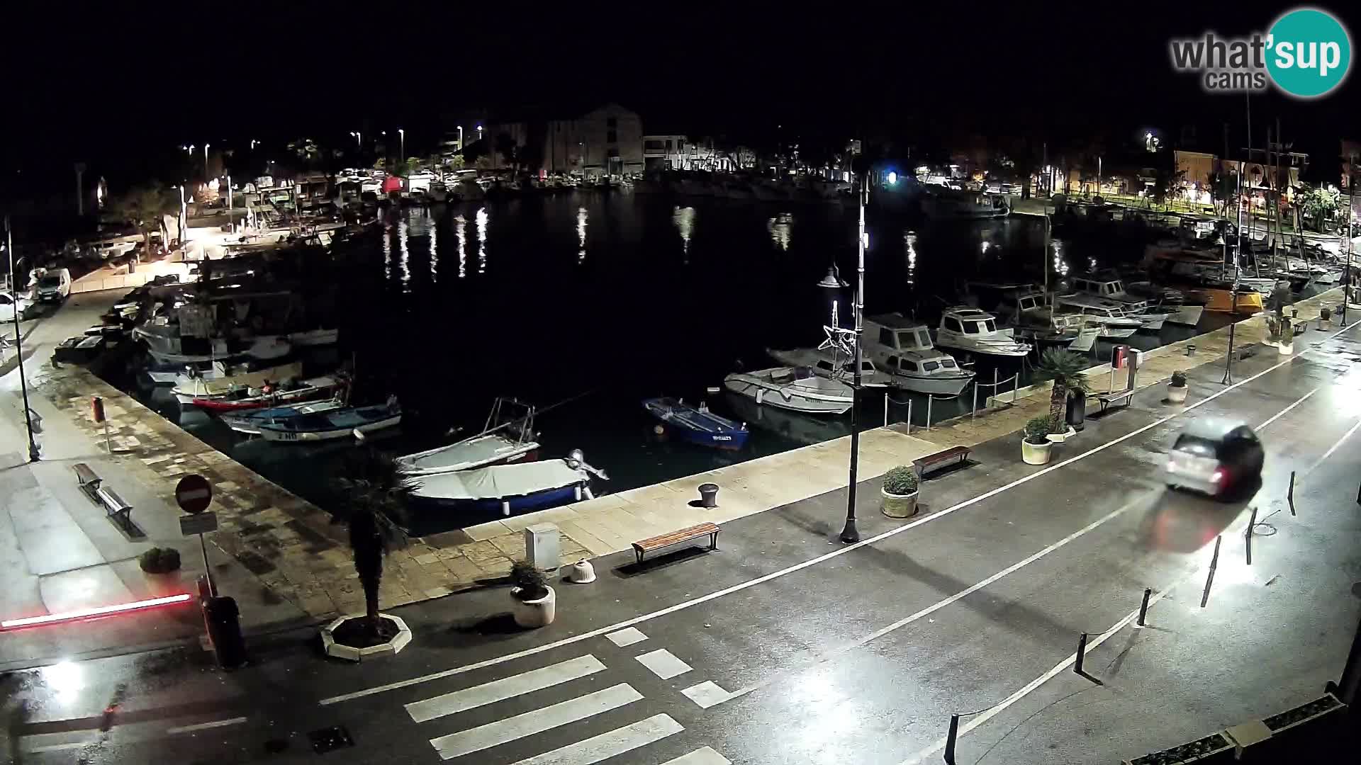 Novigrad webcam Mandrač | alten Hafen – Istrien