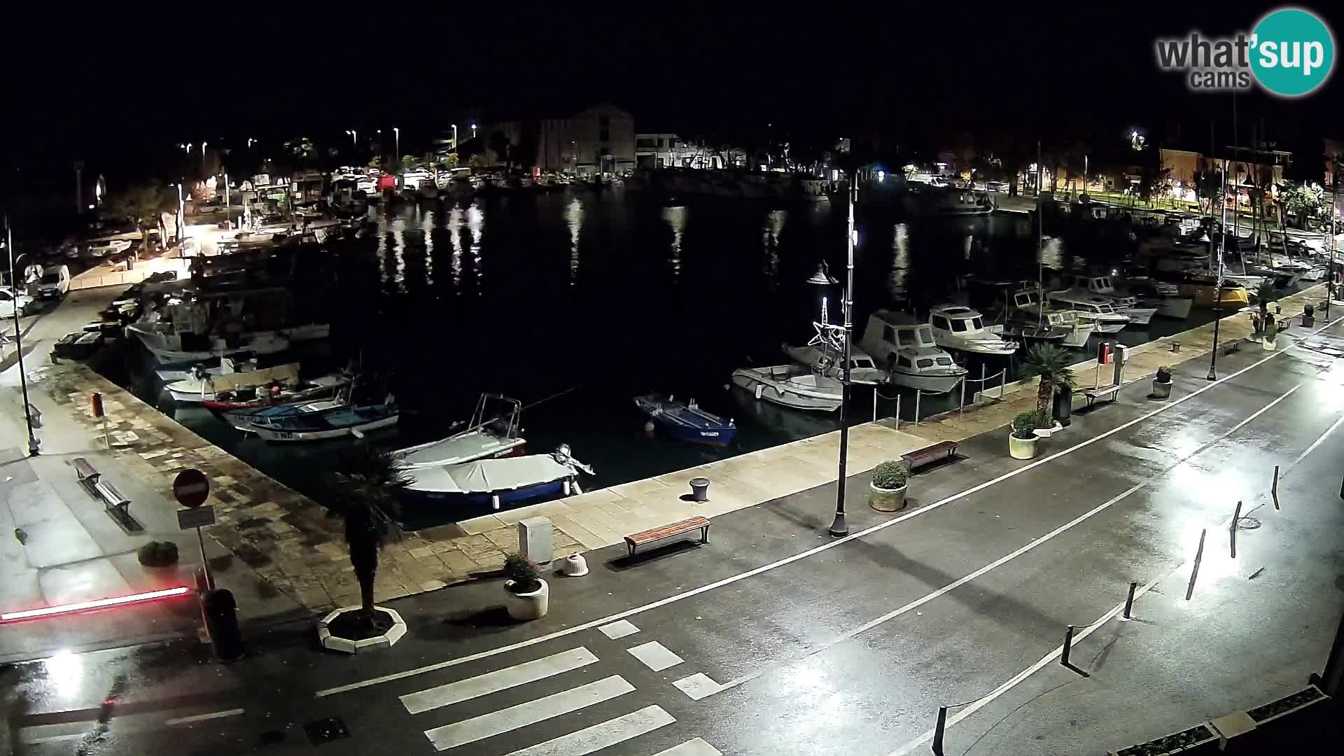 Novigrad webcam Mandrač | alten Hafen – Istrien