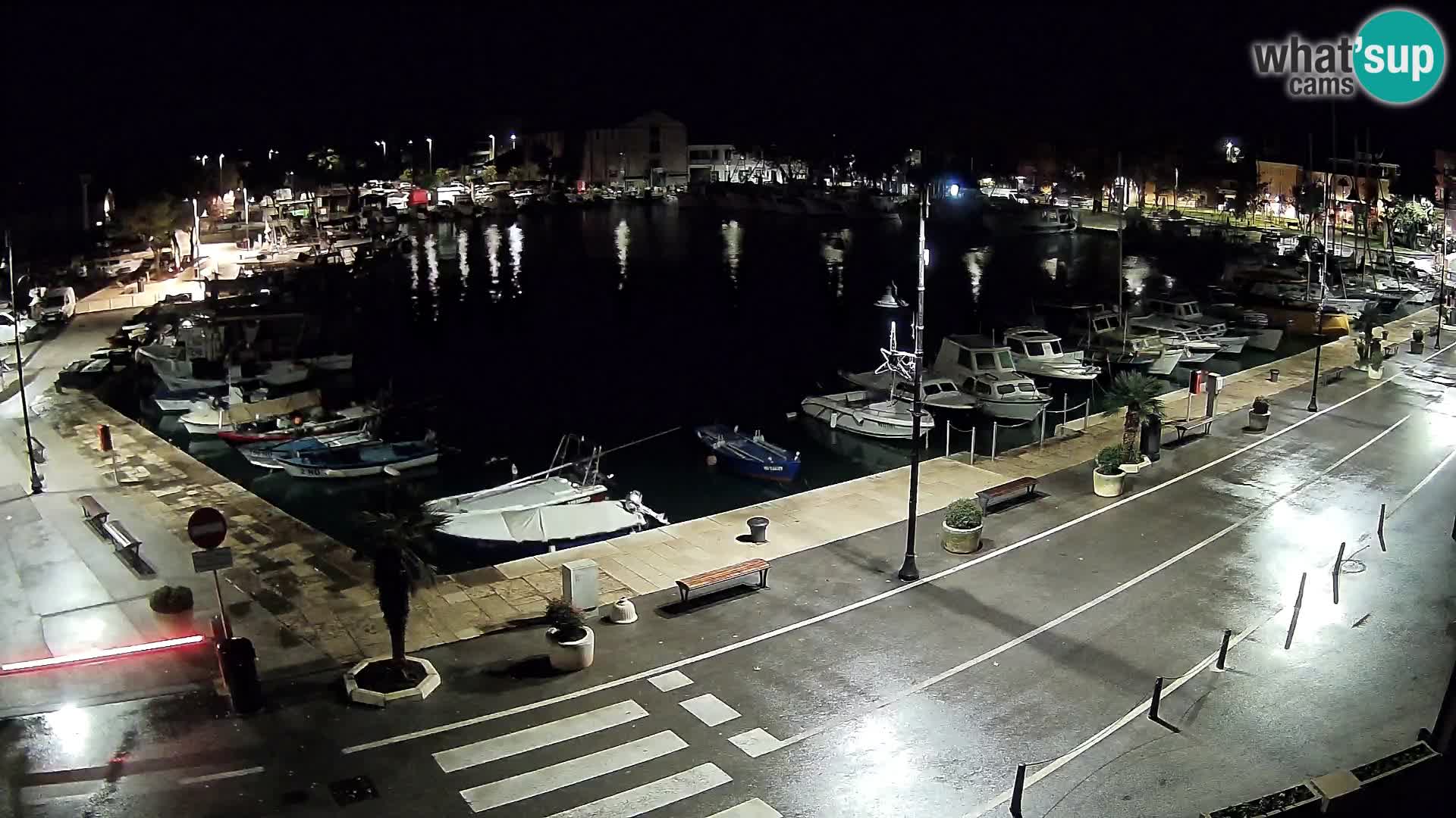 Novigrad webcam Mandrač | alten Hafen – Istrien