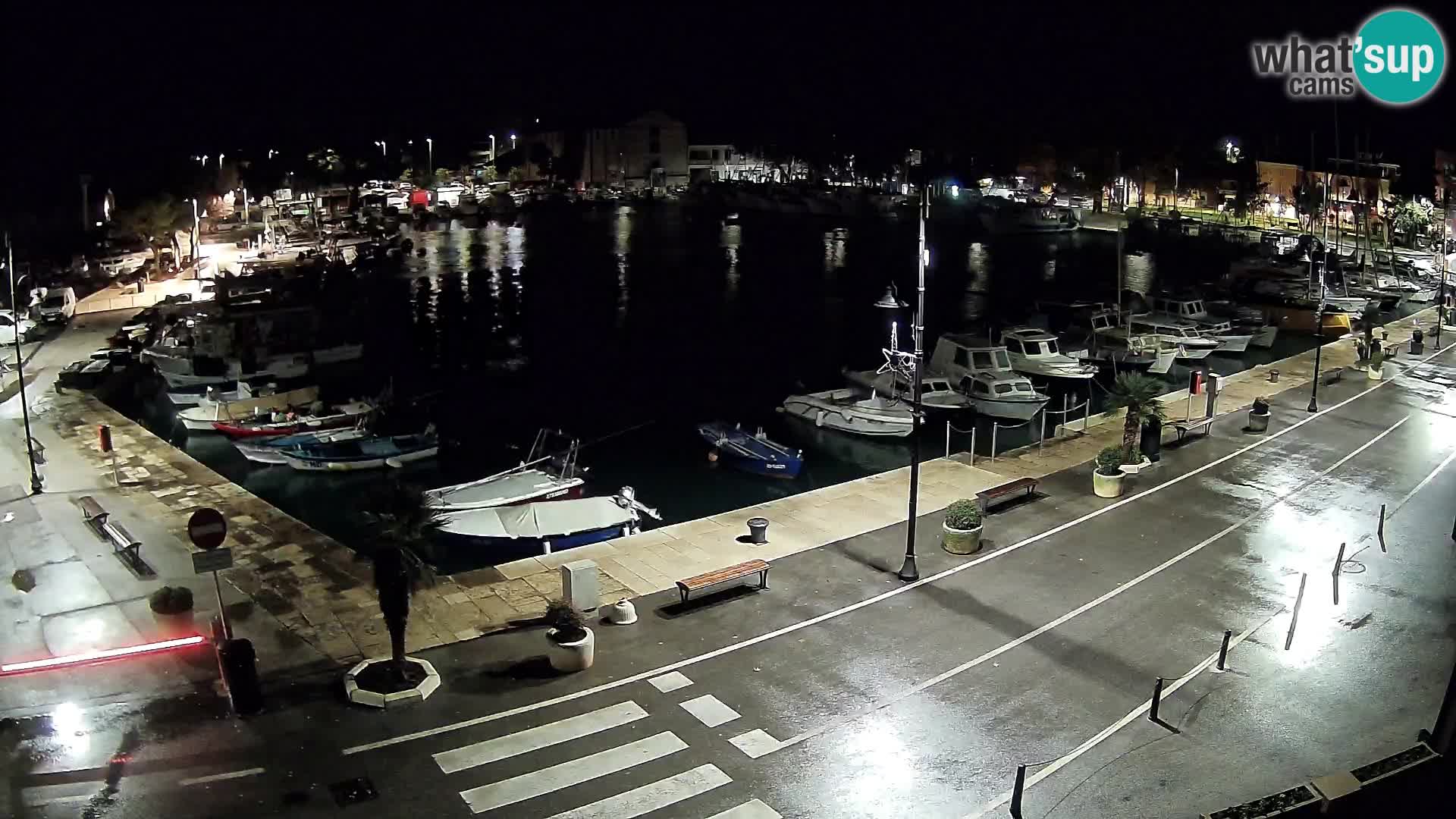 Novigrad webcam Mandrač | alten Hafen – Istrien