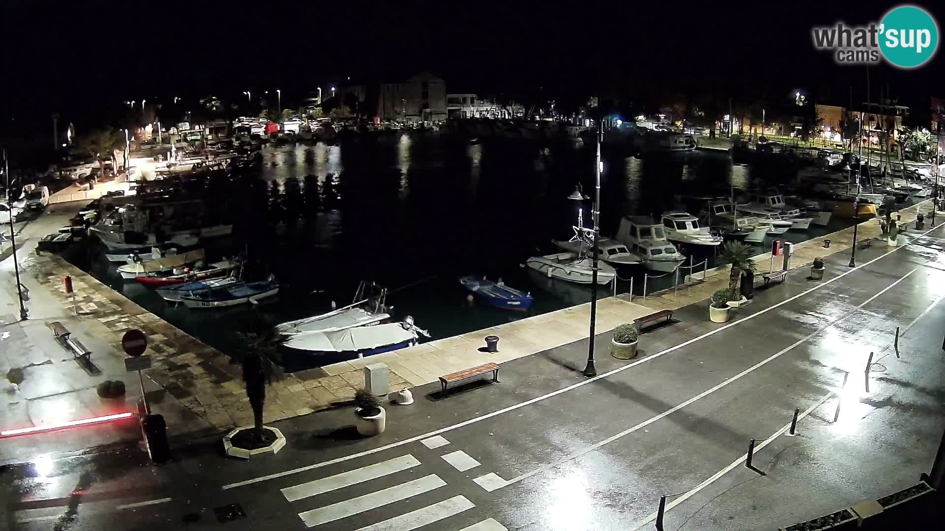 Novigrad webcam Mandrač | alten Hafen – Istrien