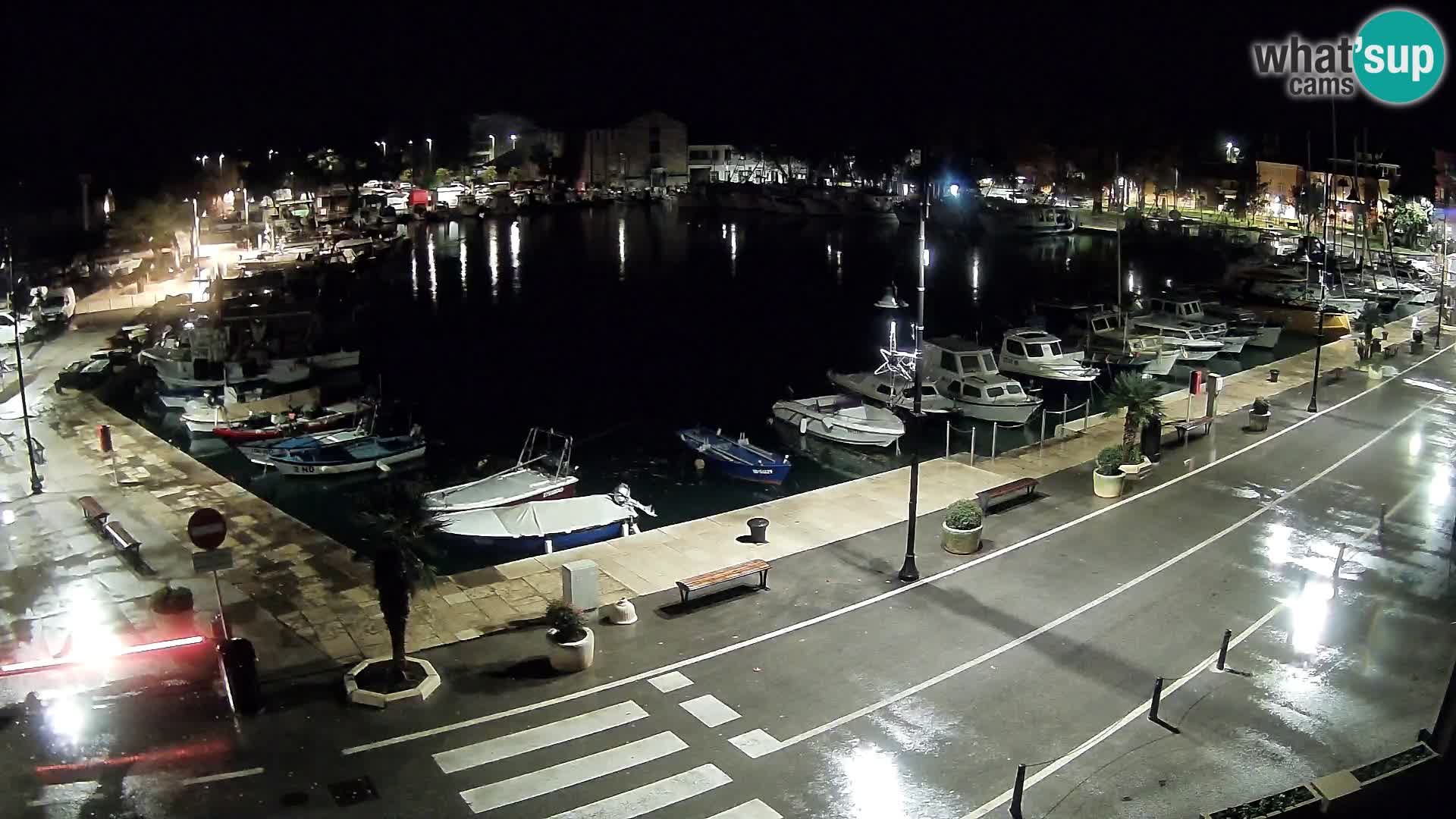 Novigrad webcam Mandrač | alten Hafen – Istrien