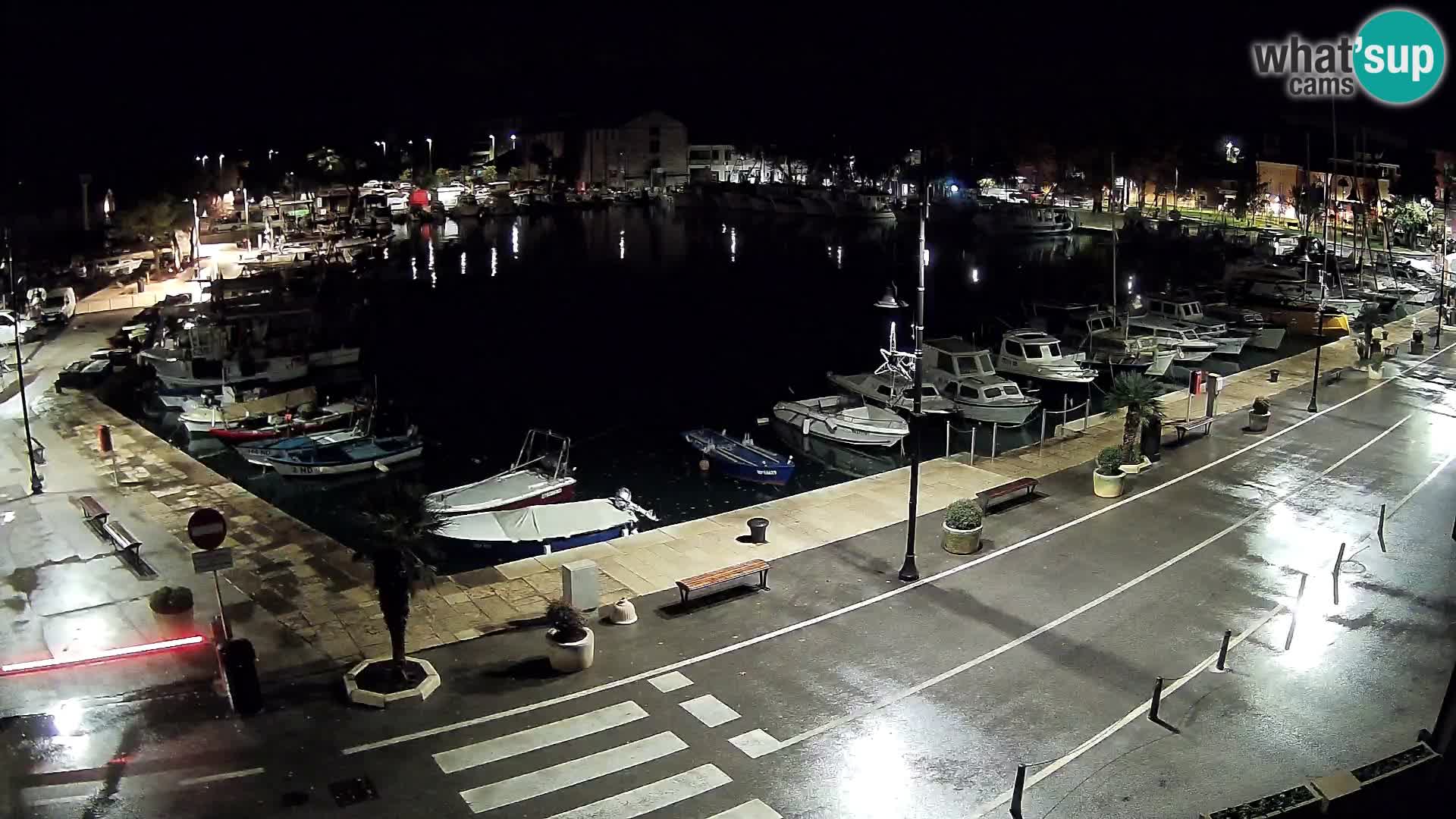 Novigrad webcam Mandrač | alten Hafen – Istrien