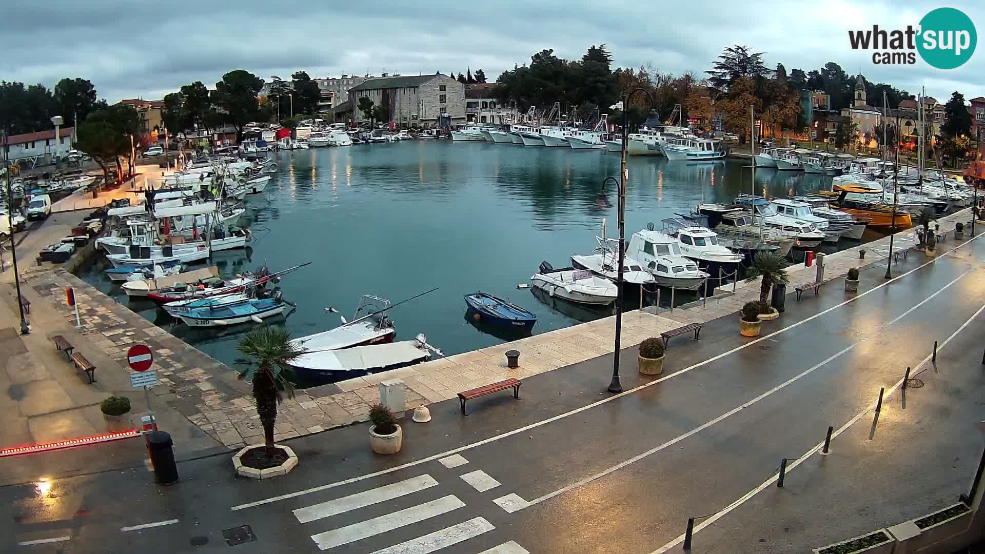 Novigrad webcam Mandrač | Cittanova in Istria – Porto vecchio