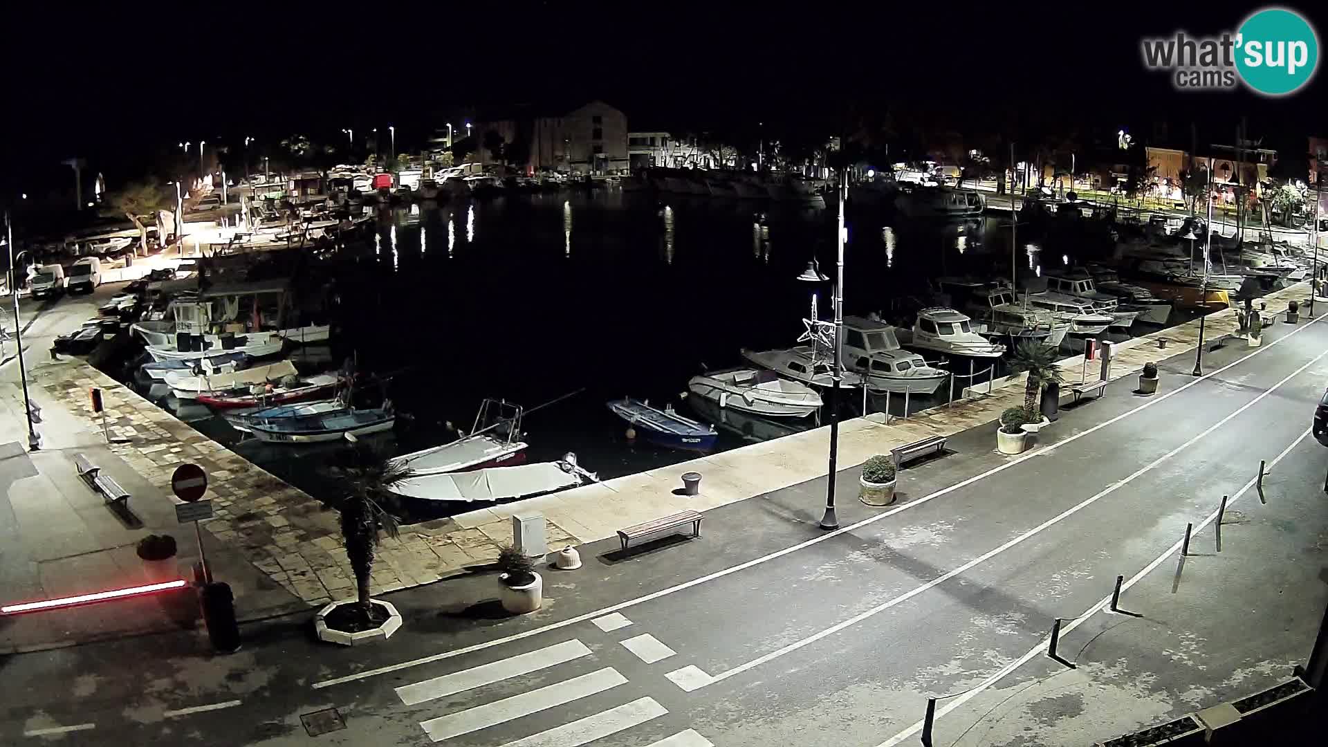 Novigrad webcam Mandrač | alten Hafen – Istrien