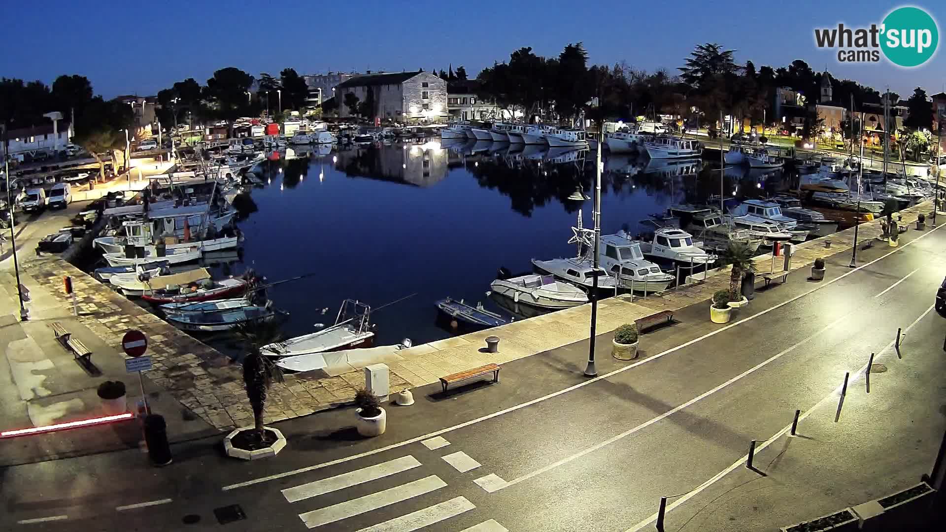 Novigrad webcam Mandrač | Cittanova in Istria – Porto vecchio