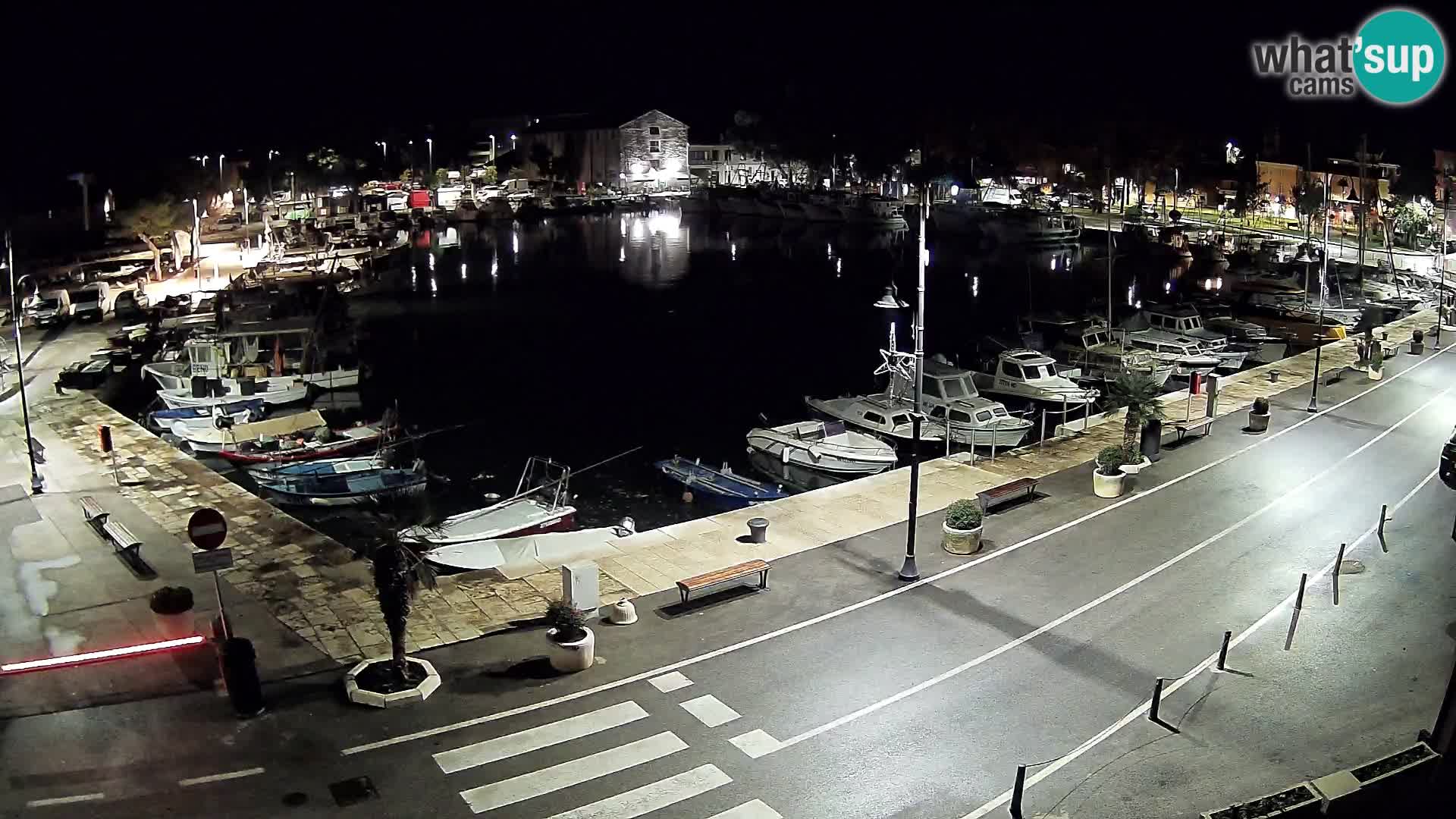 Novigrad webcam Mandrač | alten Hafen – Istrien