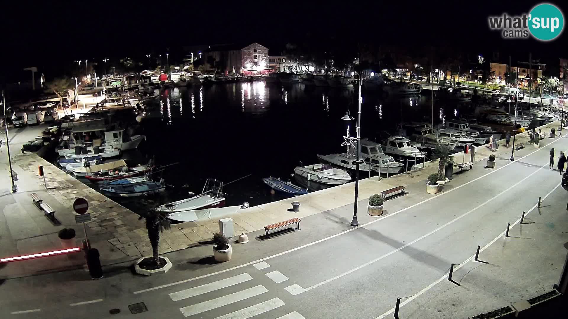 Novigrad webcam Mandrač | alten Hafen – Istrien