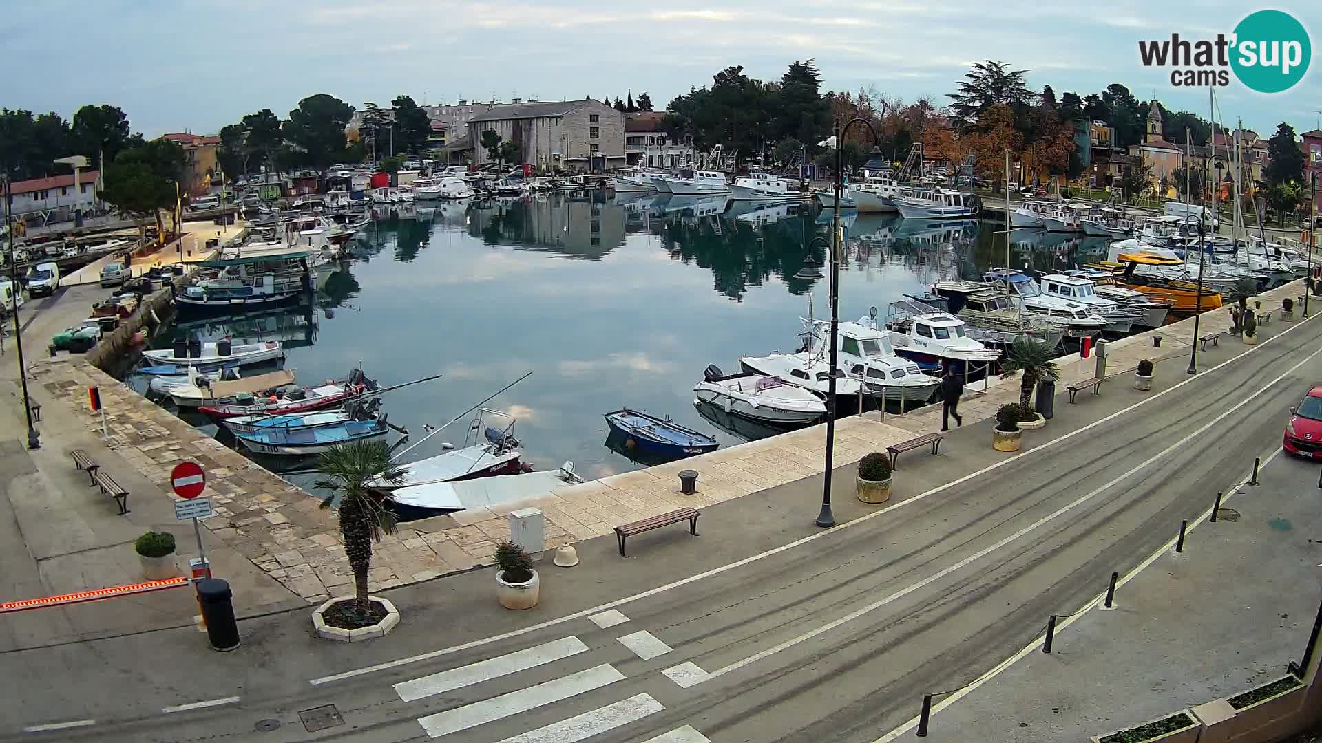 Novigrad webcam Mandrač | Cittanova in Istria – Porto vecchio